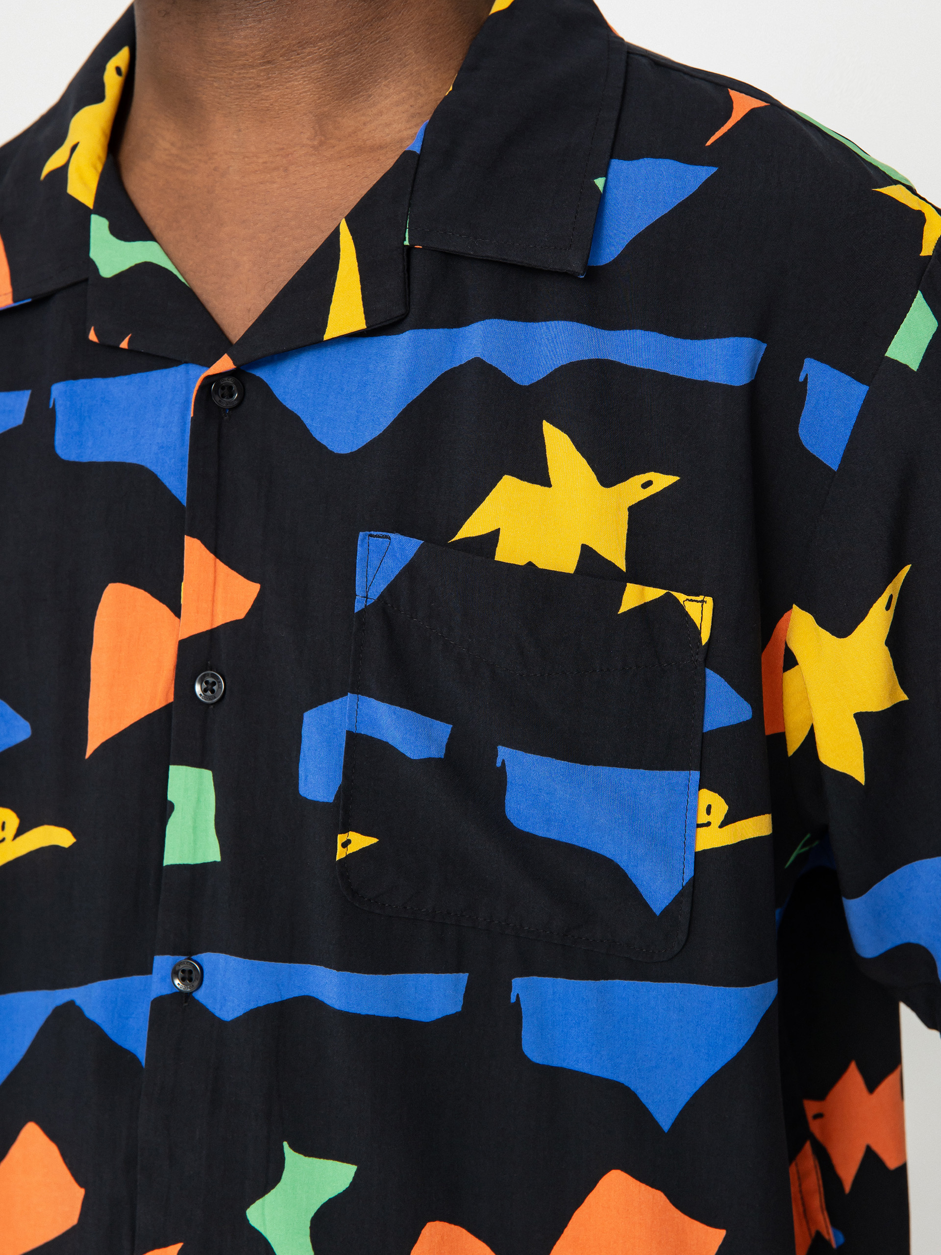 Cămașă Volcom Fa Arthur Longo (black)