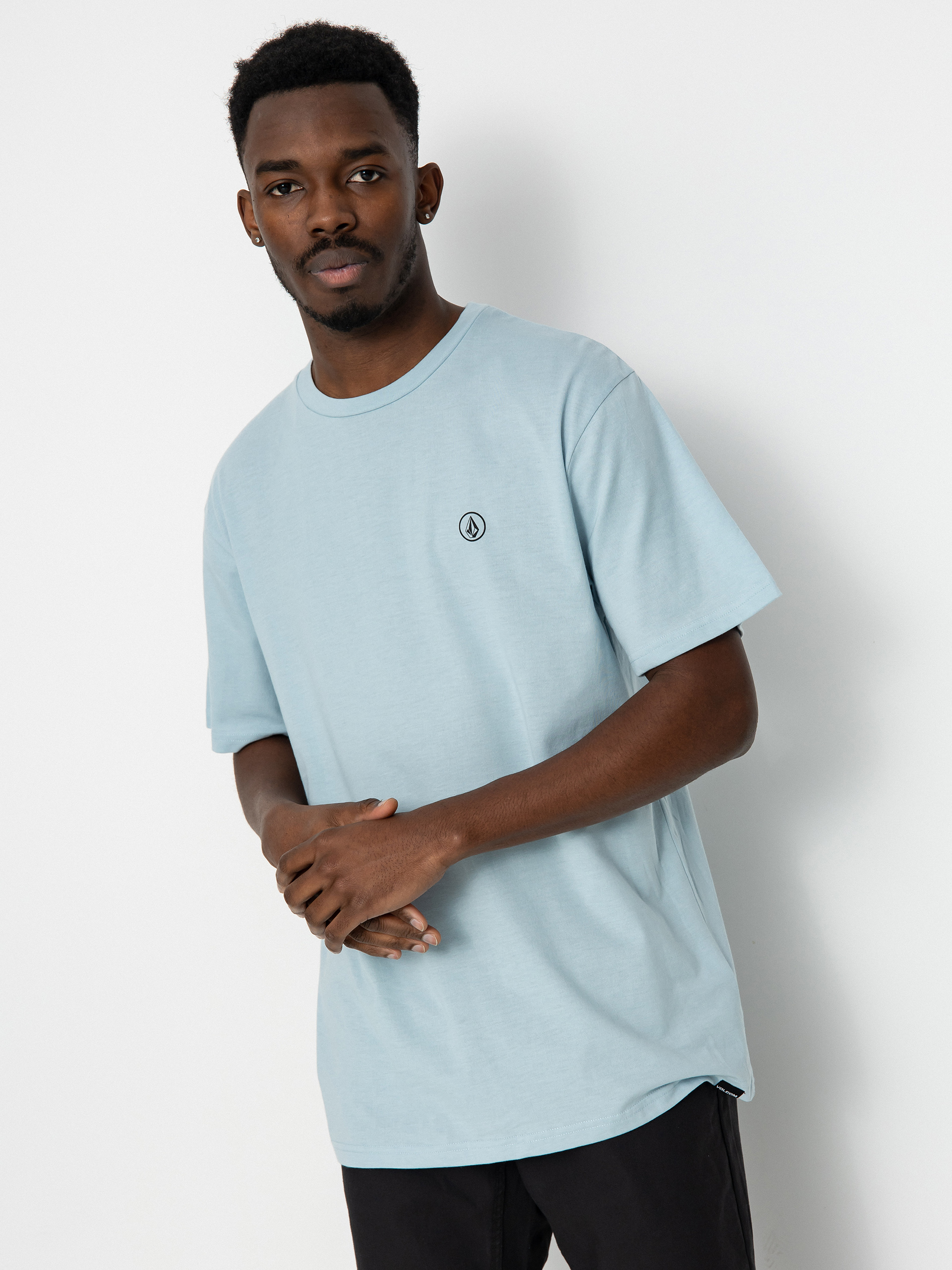 Tricou Volcom Circle Blanks Hth (celestial blue)