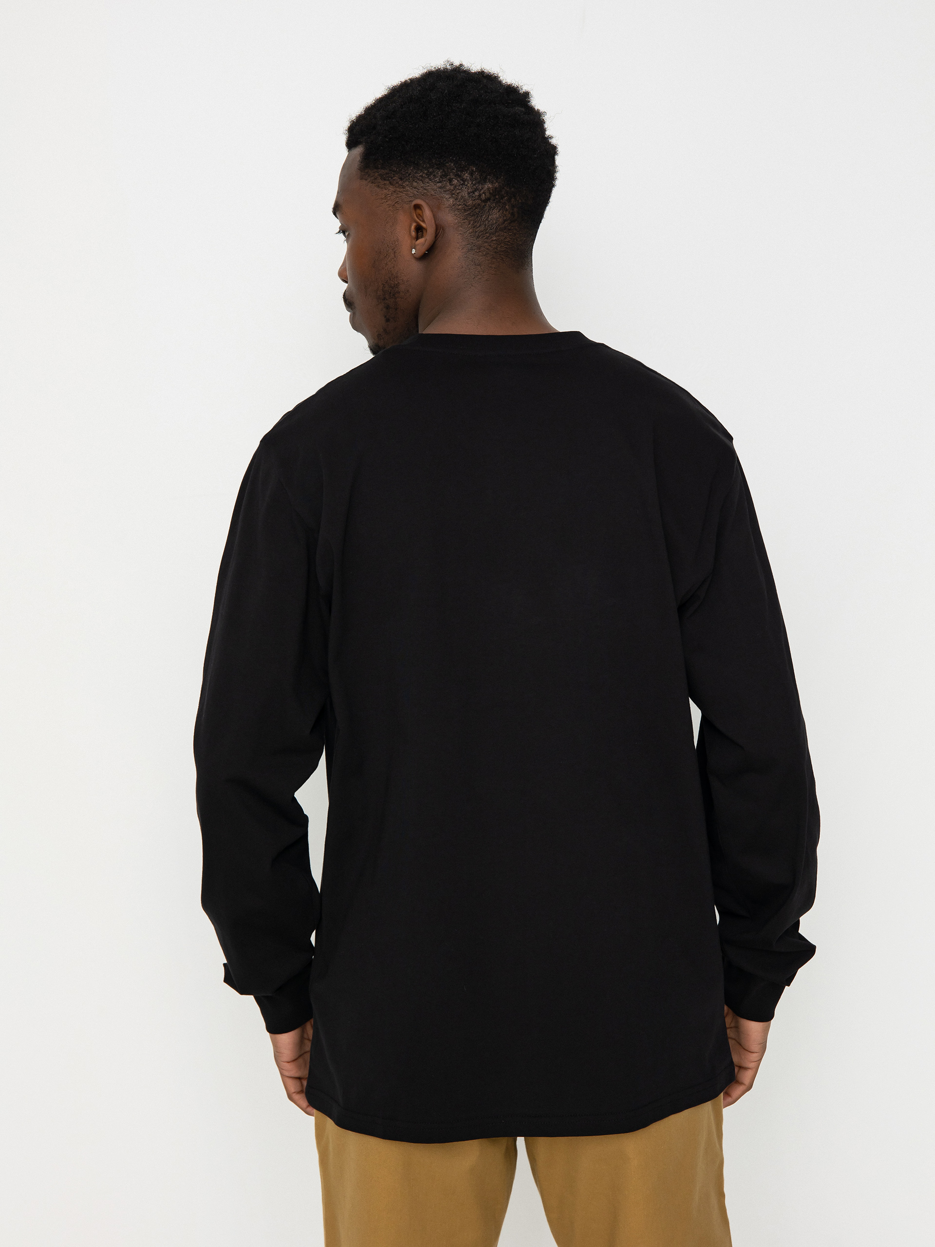 Longsleeve Carhartt WIP Base (black/white)