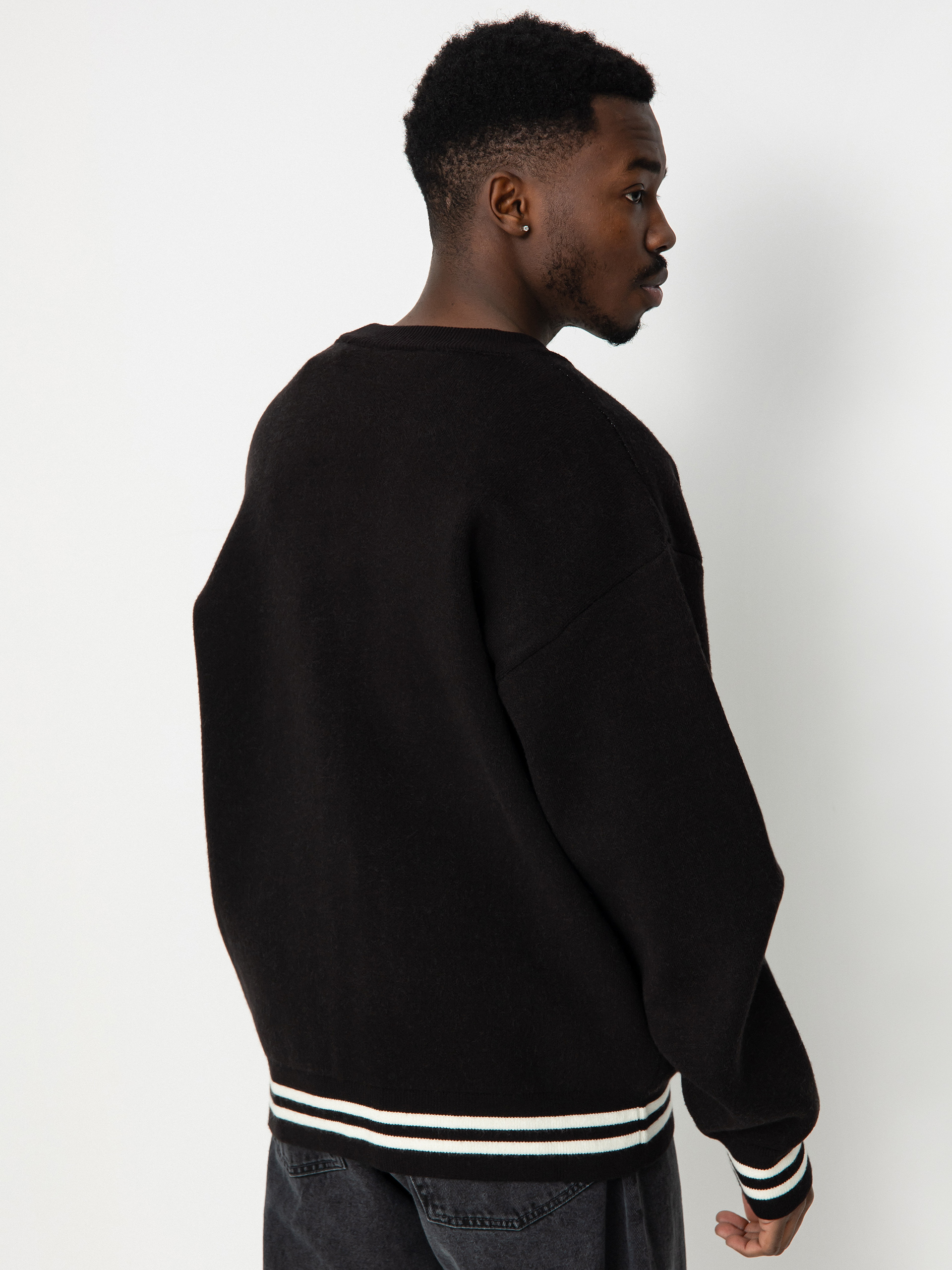 Pulover Carhartt WIP Onyx Cardigan (black/wax)