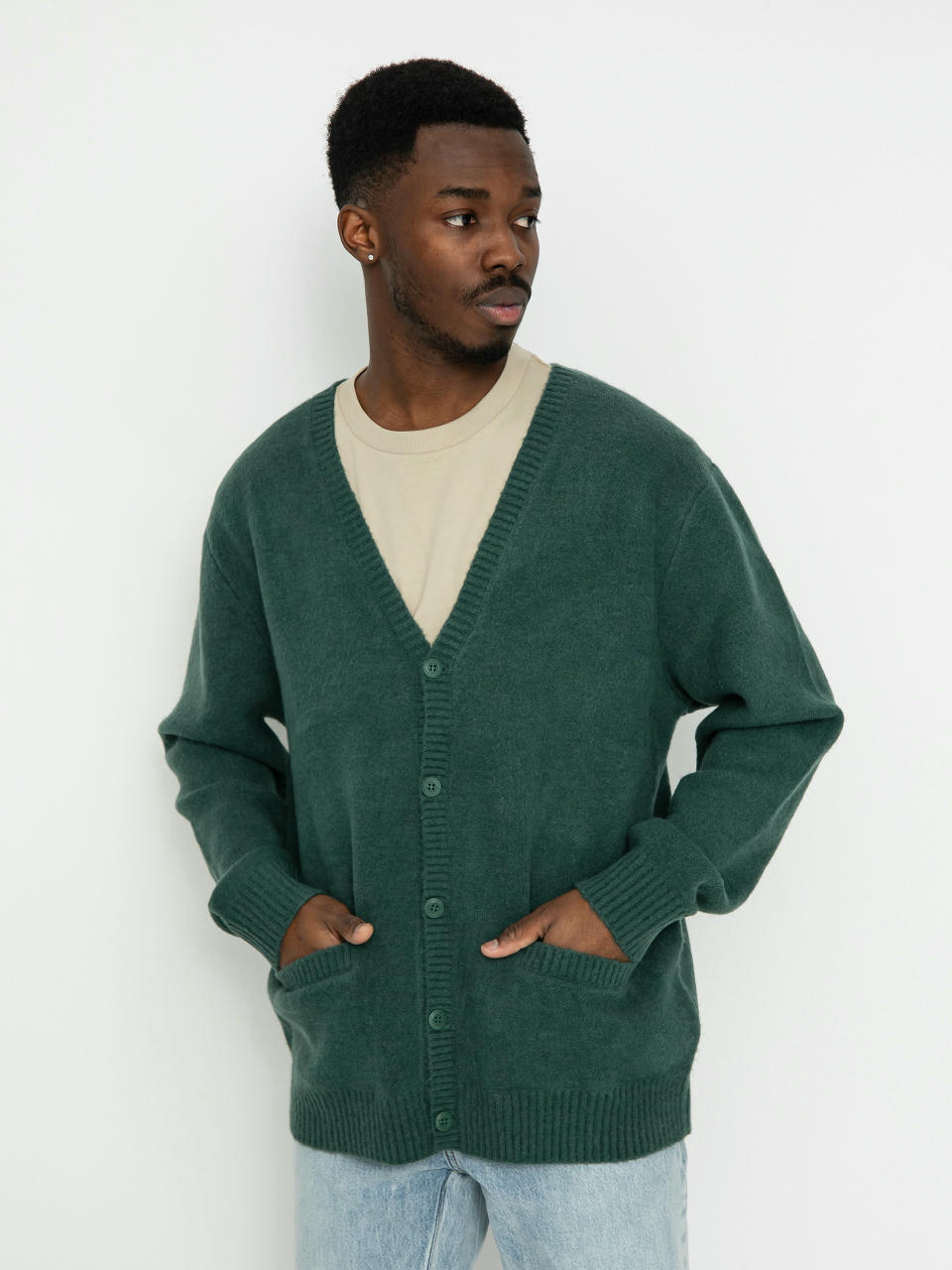 Hanorac Vans Havenwood Cardigan (bistro green)