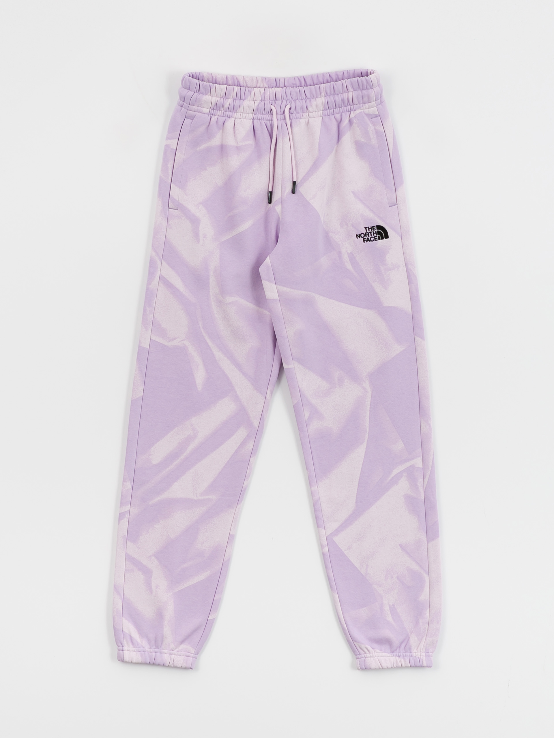Pantaloni The North Face Essential Jogger Print Wmn (icy lilac garment fold)