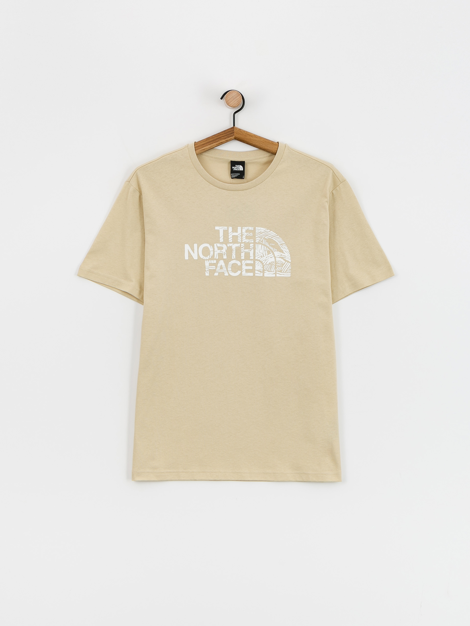 Tricou The North Face Woodcut Dome (gravel)