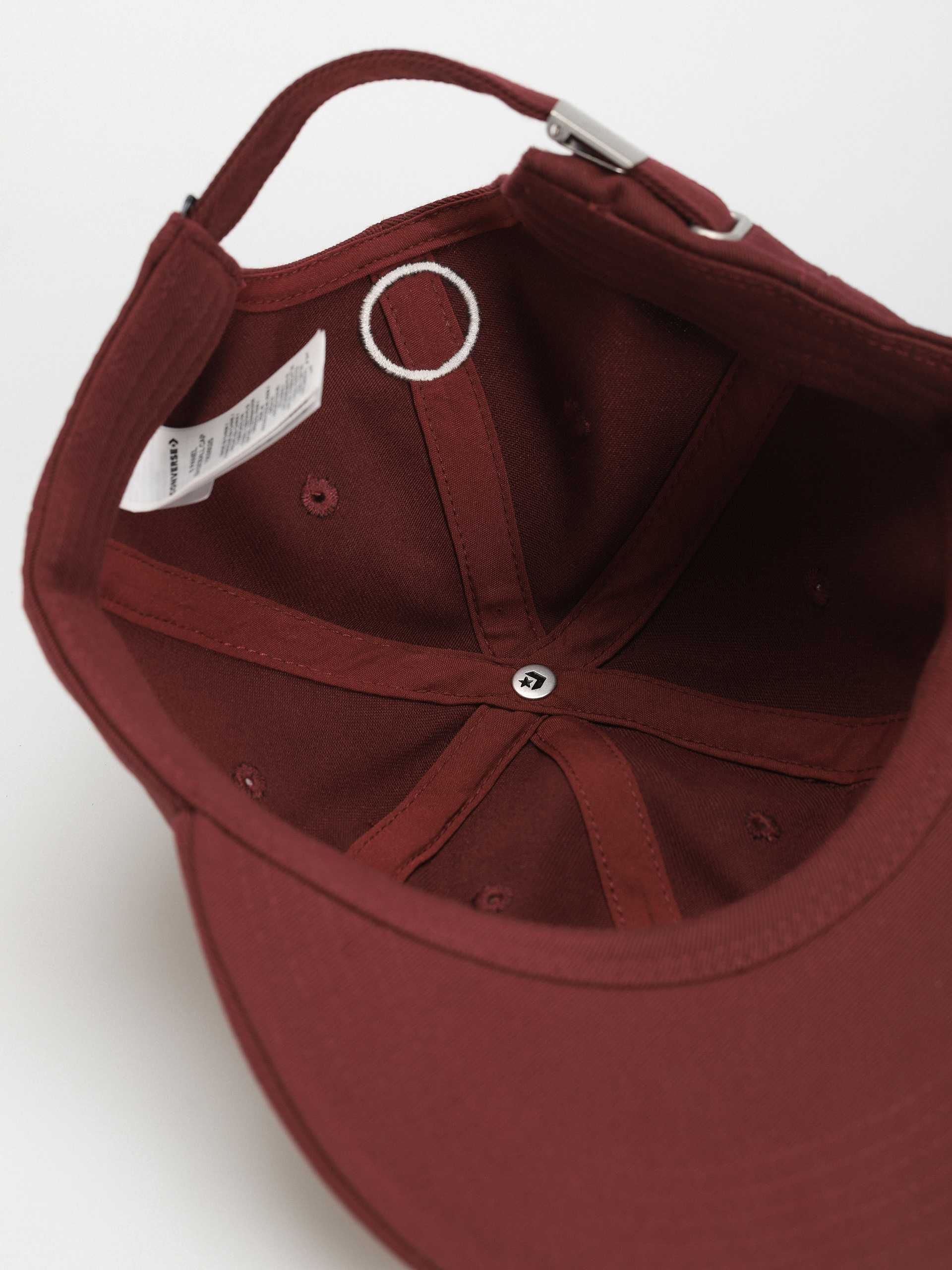 Șapcă Converse 6 Panel Baseball (maroon)