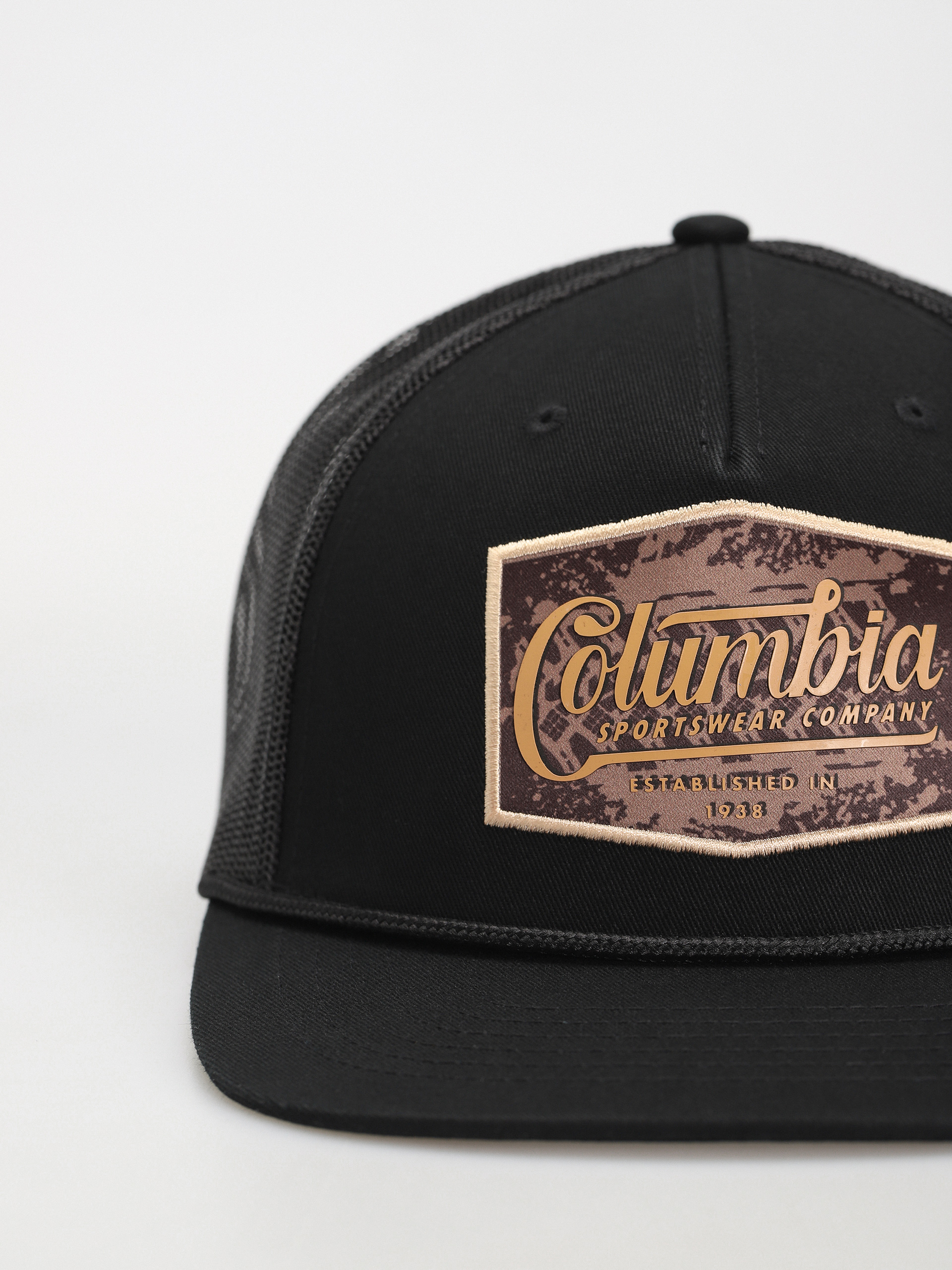 Șapcă Columbia Flat Brim Snap Back (black/landroamer)