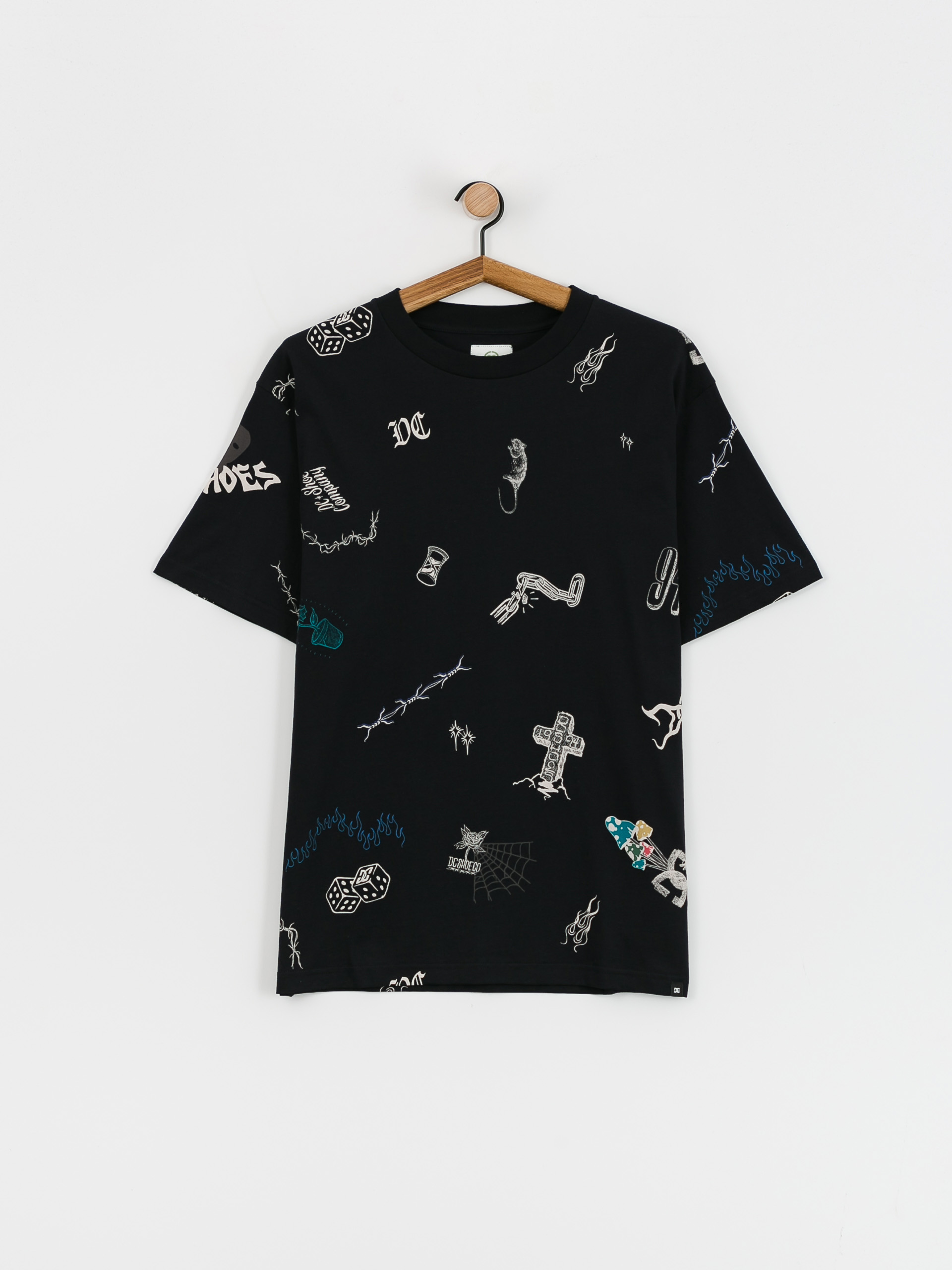 Tricou DC Scribble (black scribble)