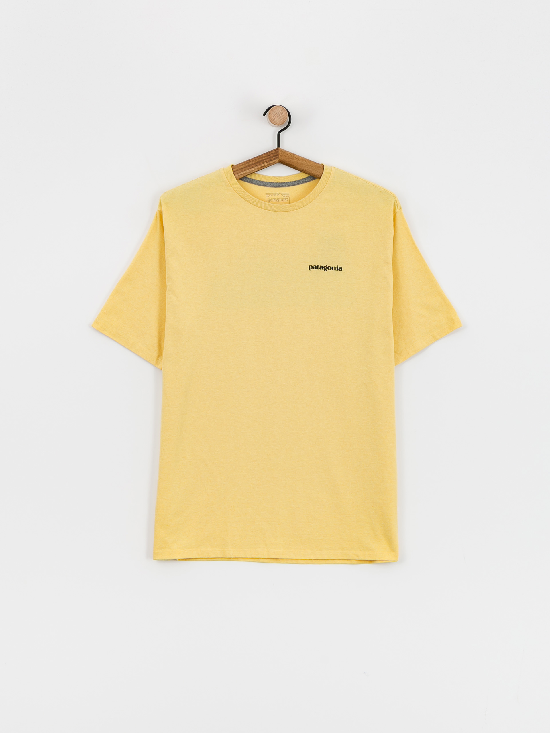 Tricou Patagonia P-6 Logo Responsibili (milled yellow)