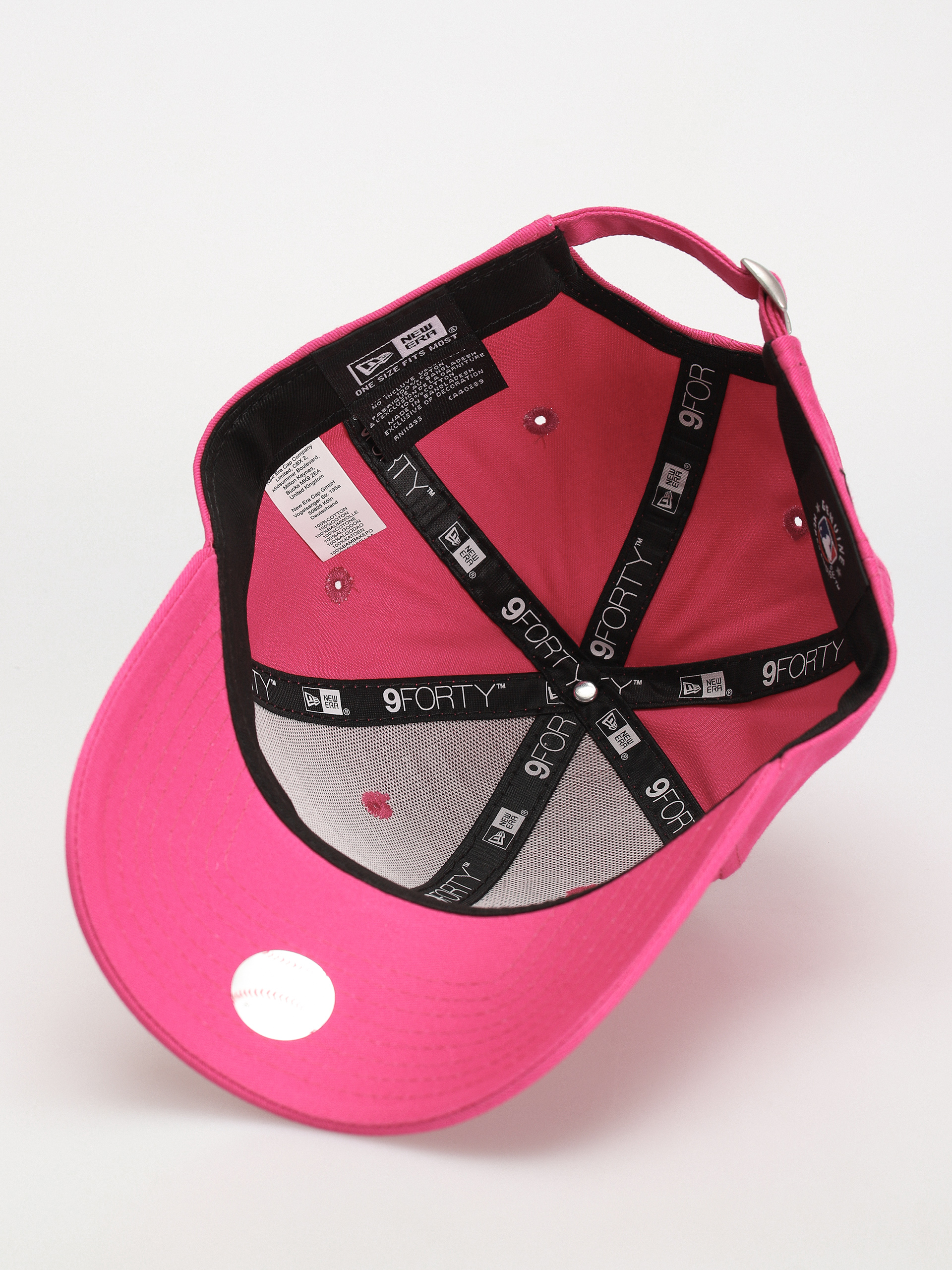 Șapcă New Era League Essential 9Forty New York Yankees Wmn (pink/white)