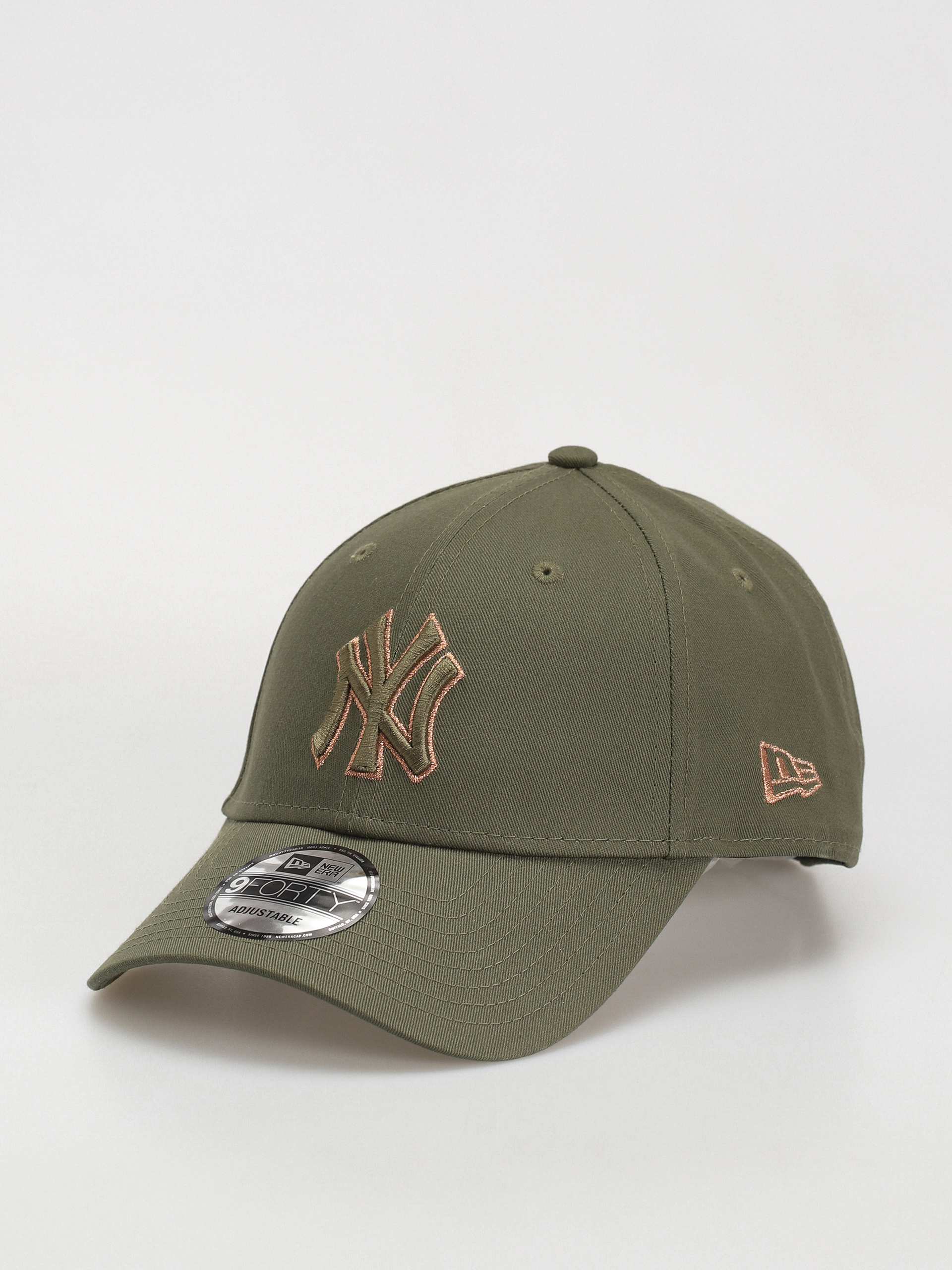 Șapcă New Era Metallic Outline 9Forty New York Yankees (khaki)