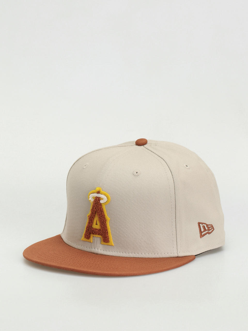 Șapcă New Era Boucle 59Fifty Anaheim Angels (stone/brown)