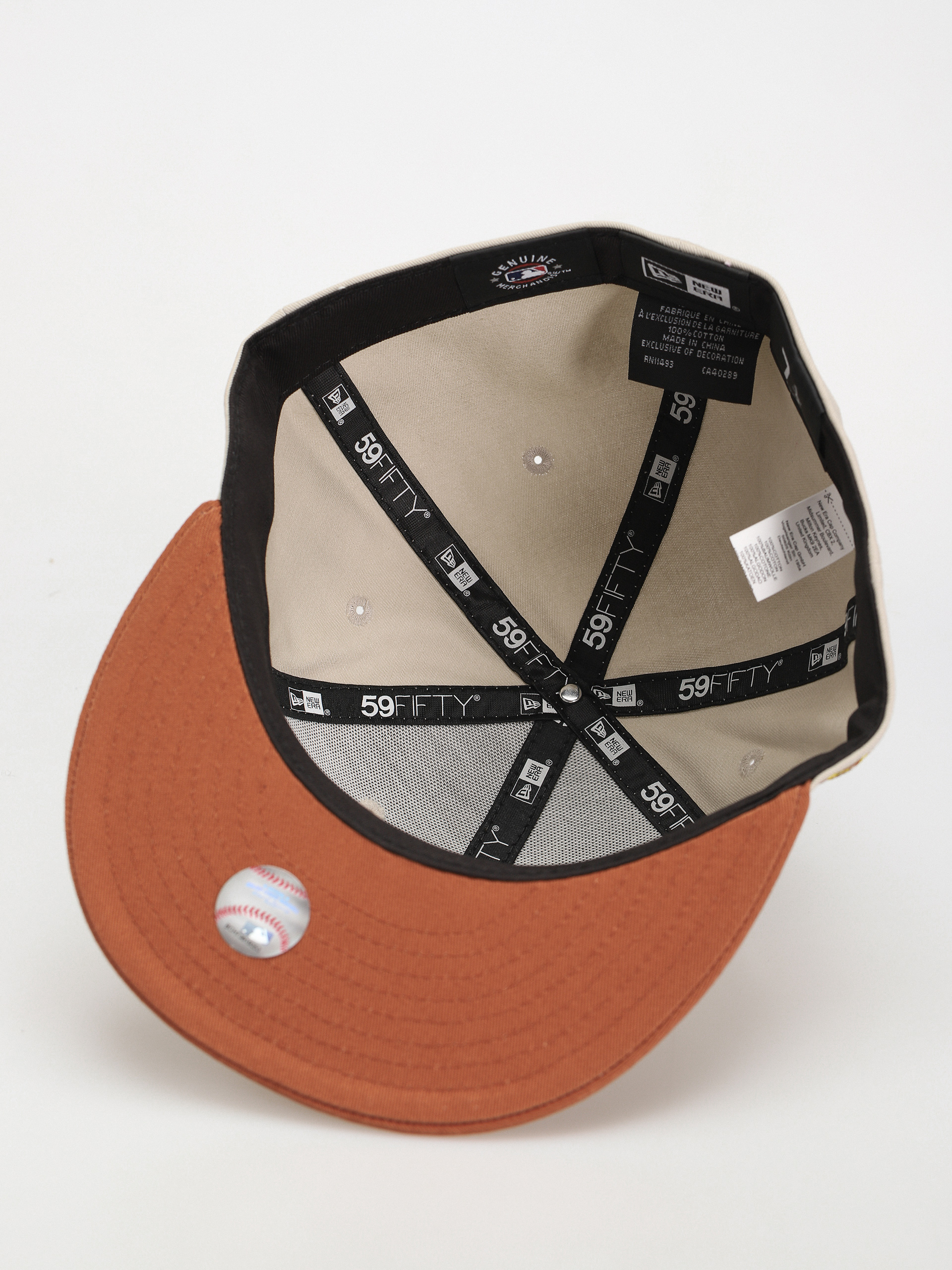 Șapcă New Era Boucle 59Fifty Anaheim Angels (stone/brown)