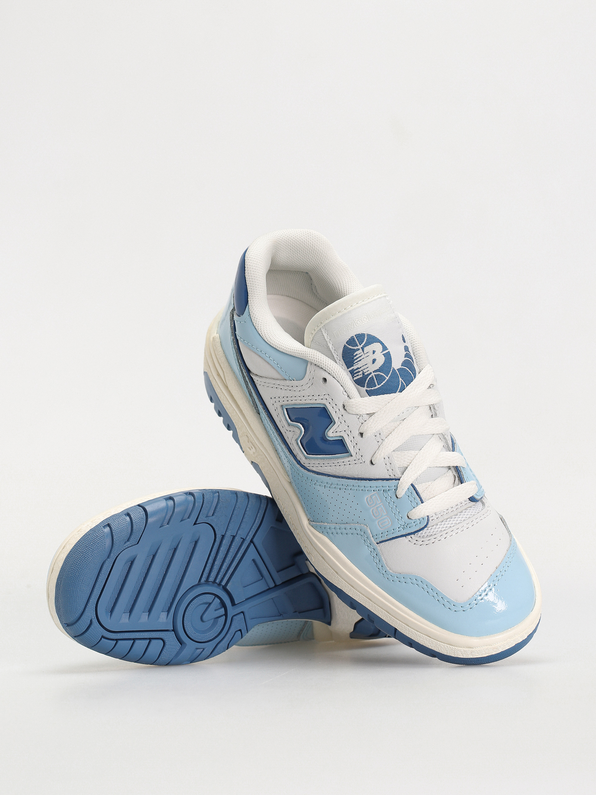 Pantofi New Balance 550 (chrome blue patent)