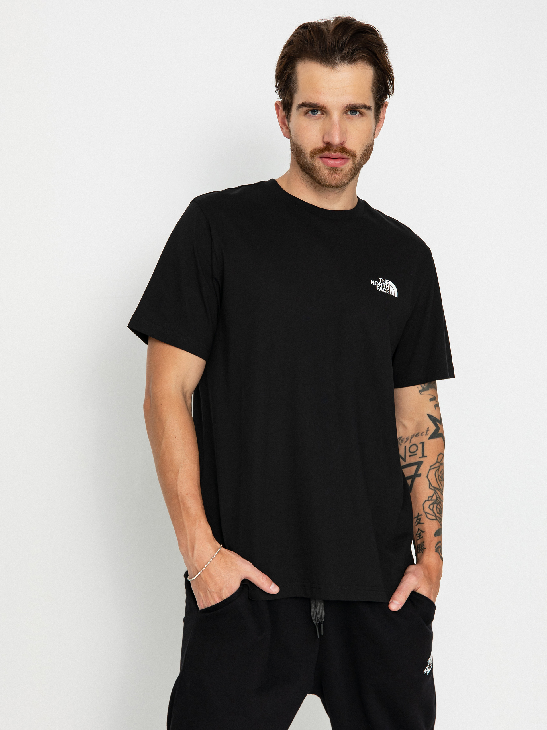 Tricou The North Face Simple Dome - negru (tnf black)
