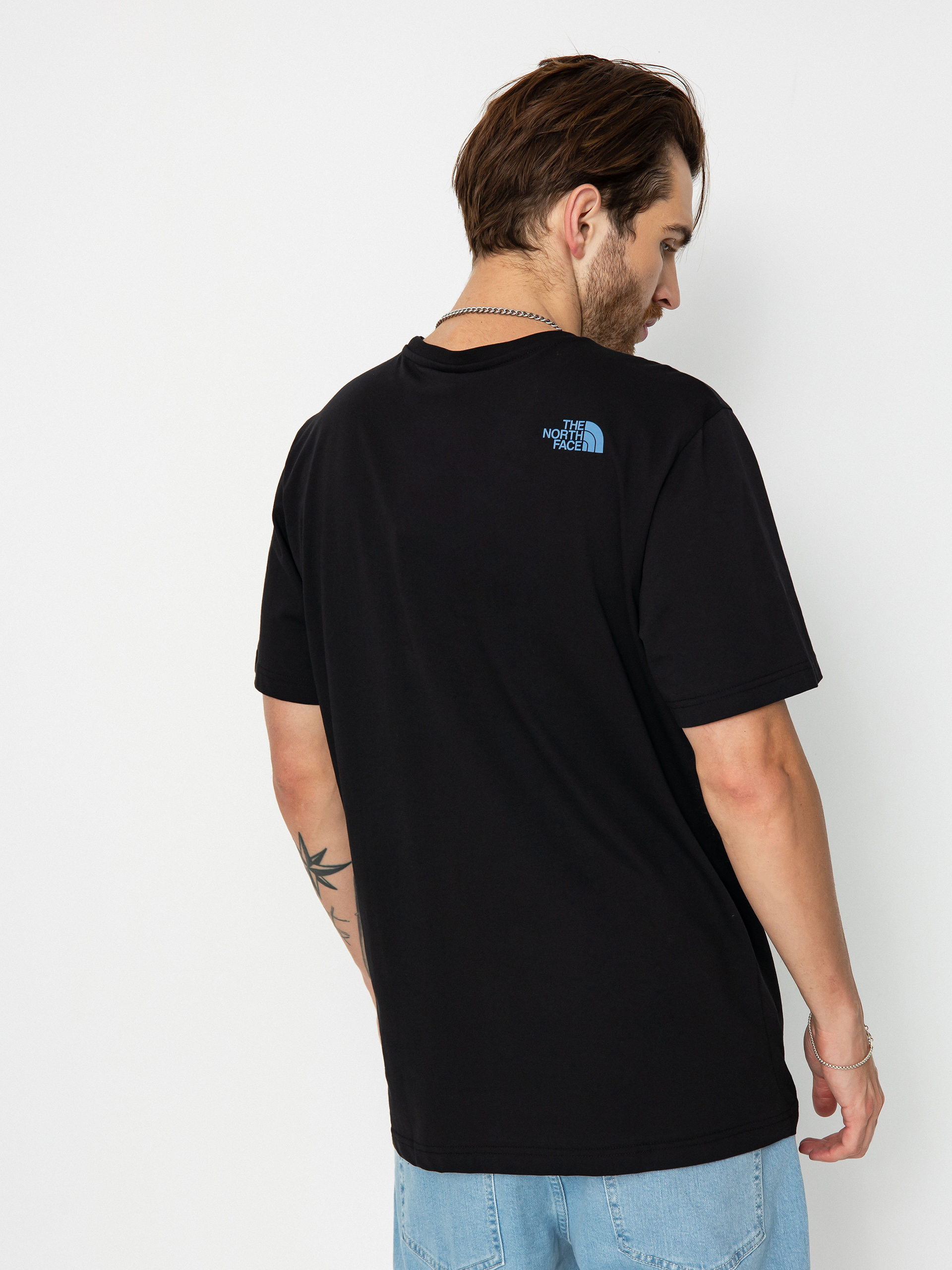 Tricou The North Face Mountain Line (tnf black)