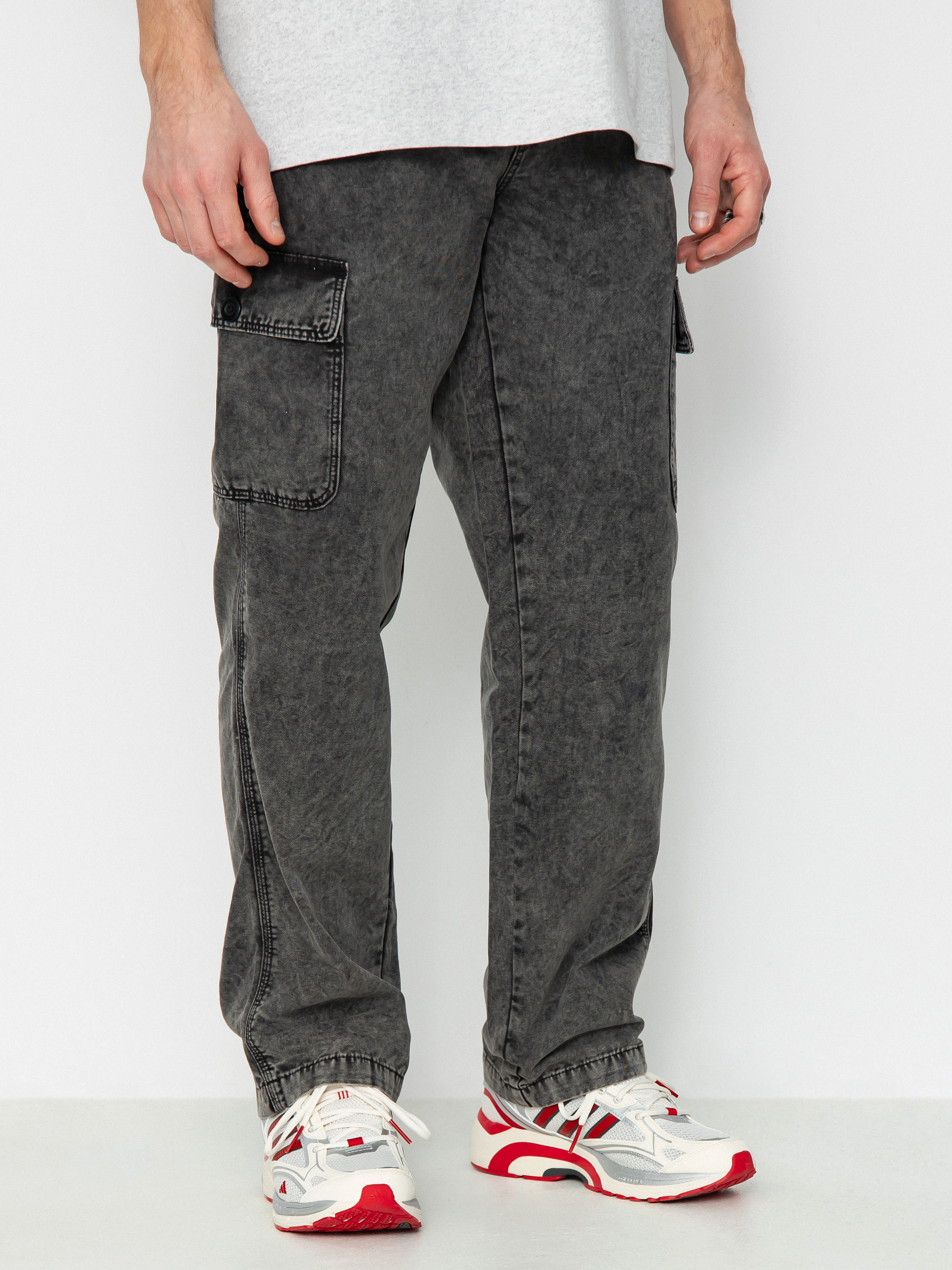 Pantaloni Dickies Newington (dble dye/acid wash black)
