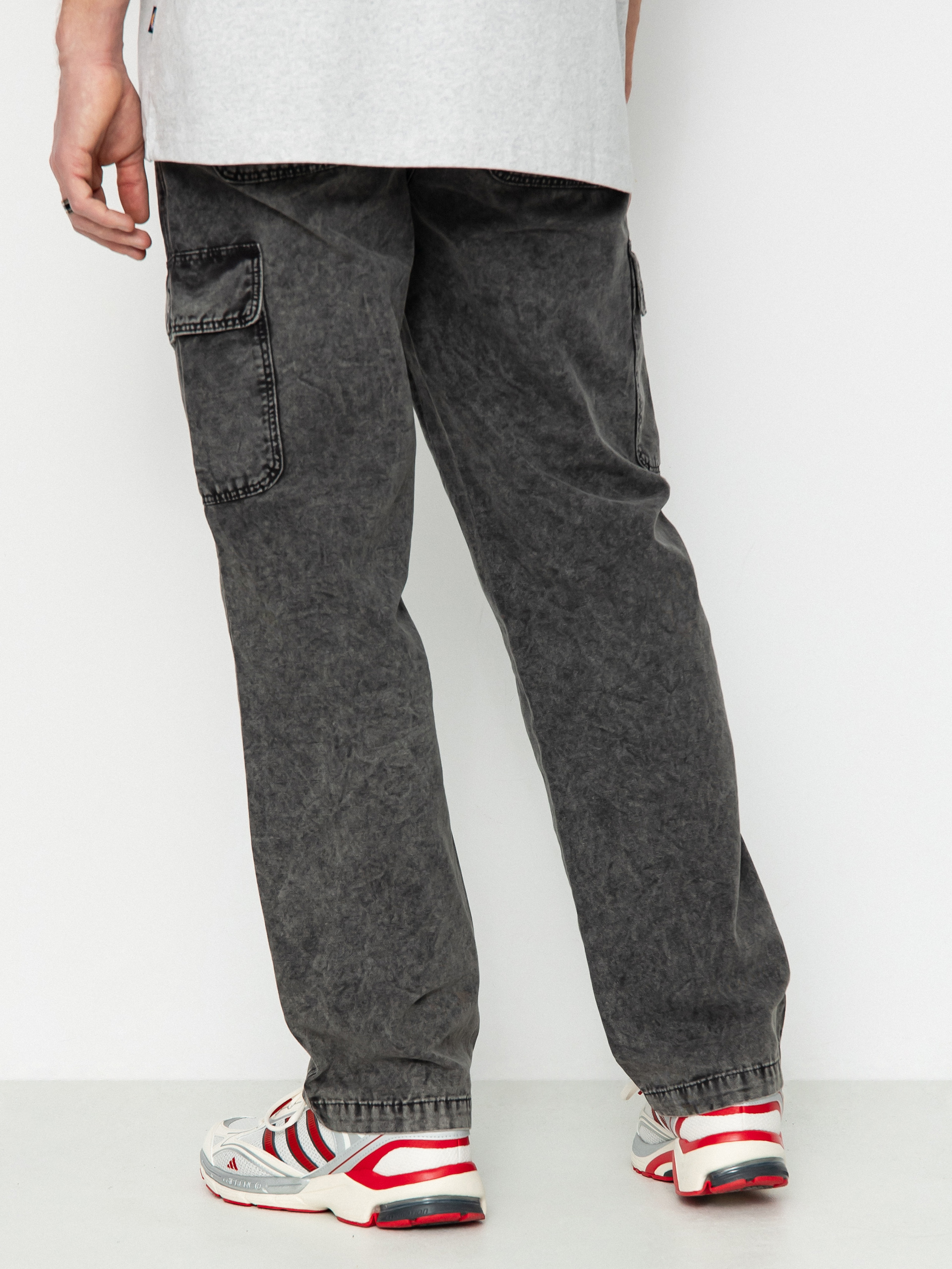 Pantaloni Dickies Newington (dble dye/acid wash black)