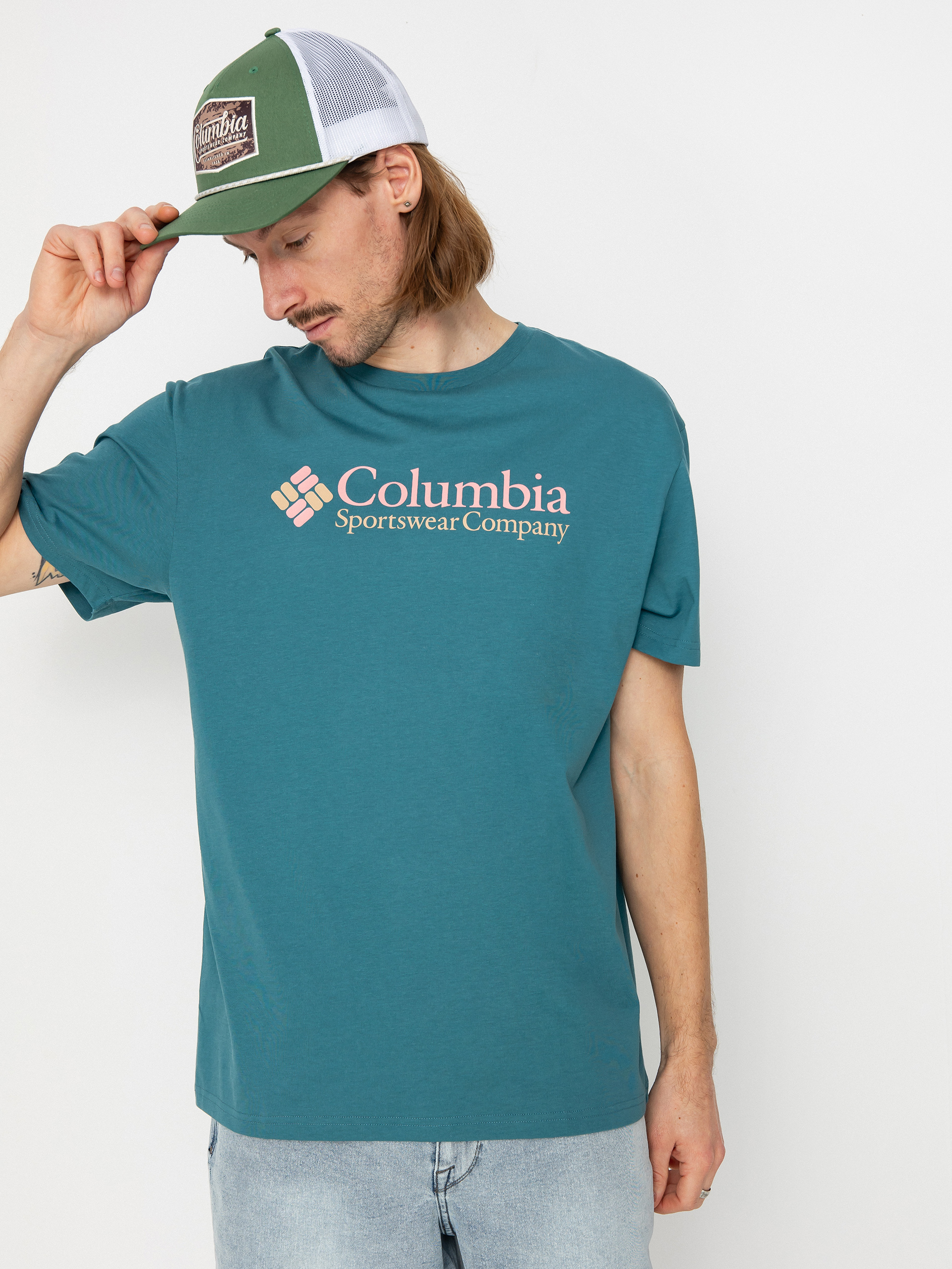 Tricou Columbia Csc Basic Logo (cloudburst/csc retro logo)