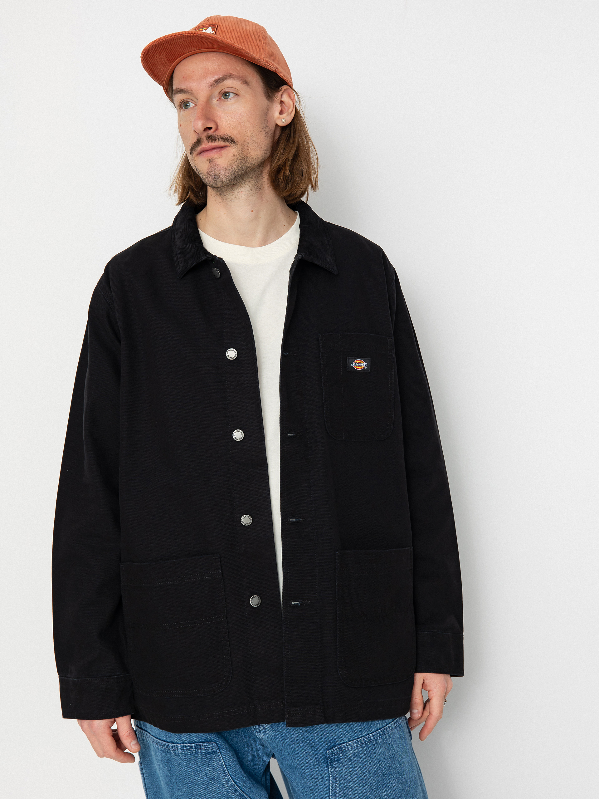 Geacă Dickies Duck Lined Chore (stone washed black)