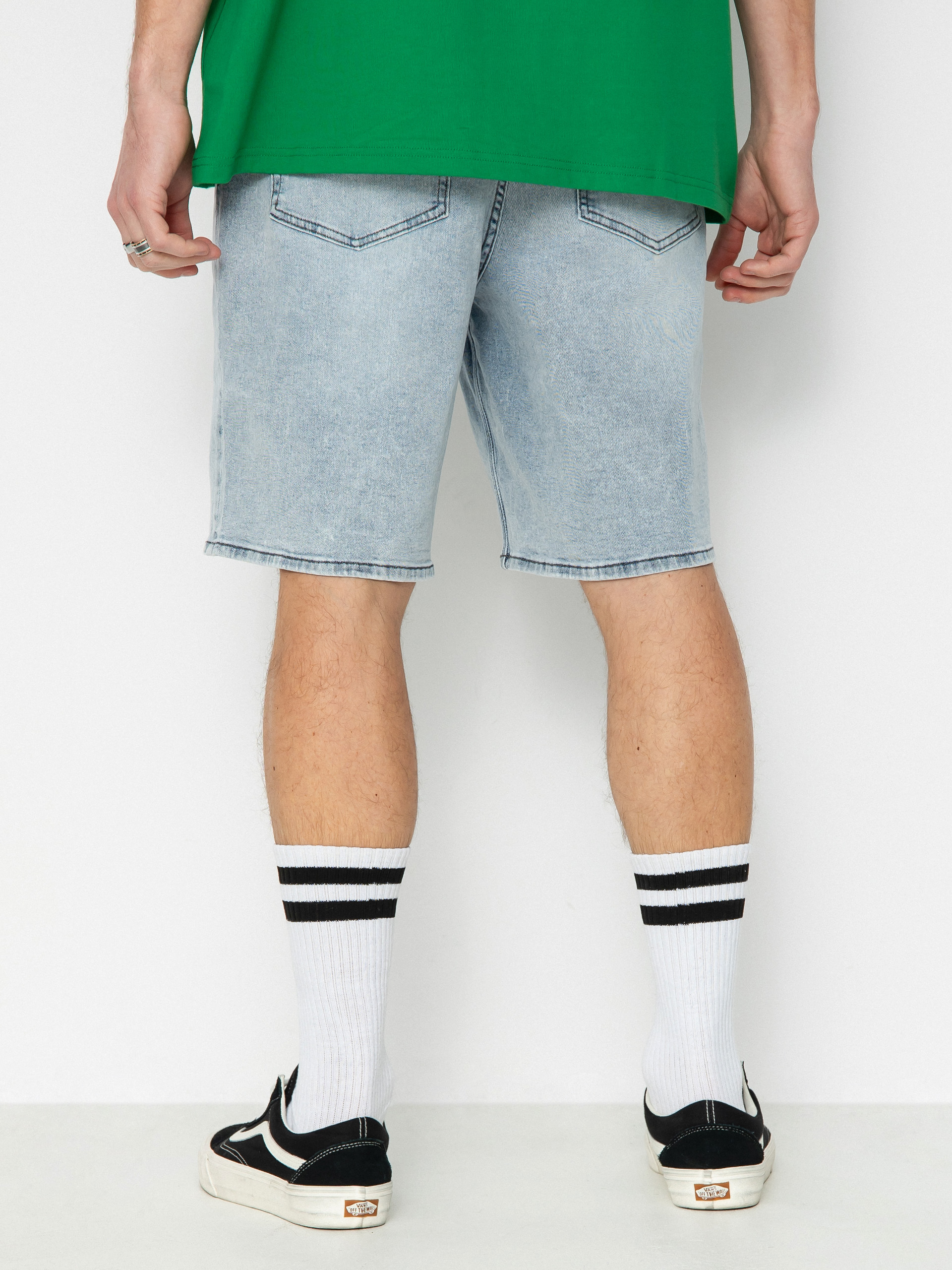 Șort Volcom Billow Denim (desert dirt indigo)