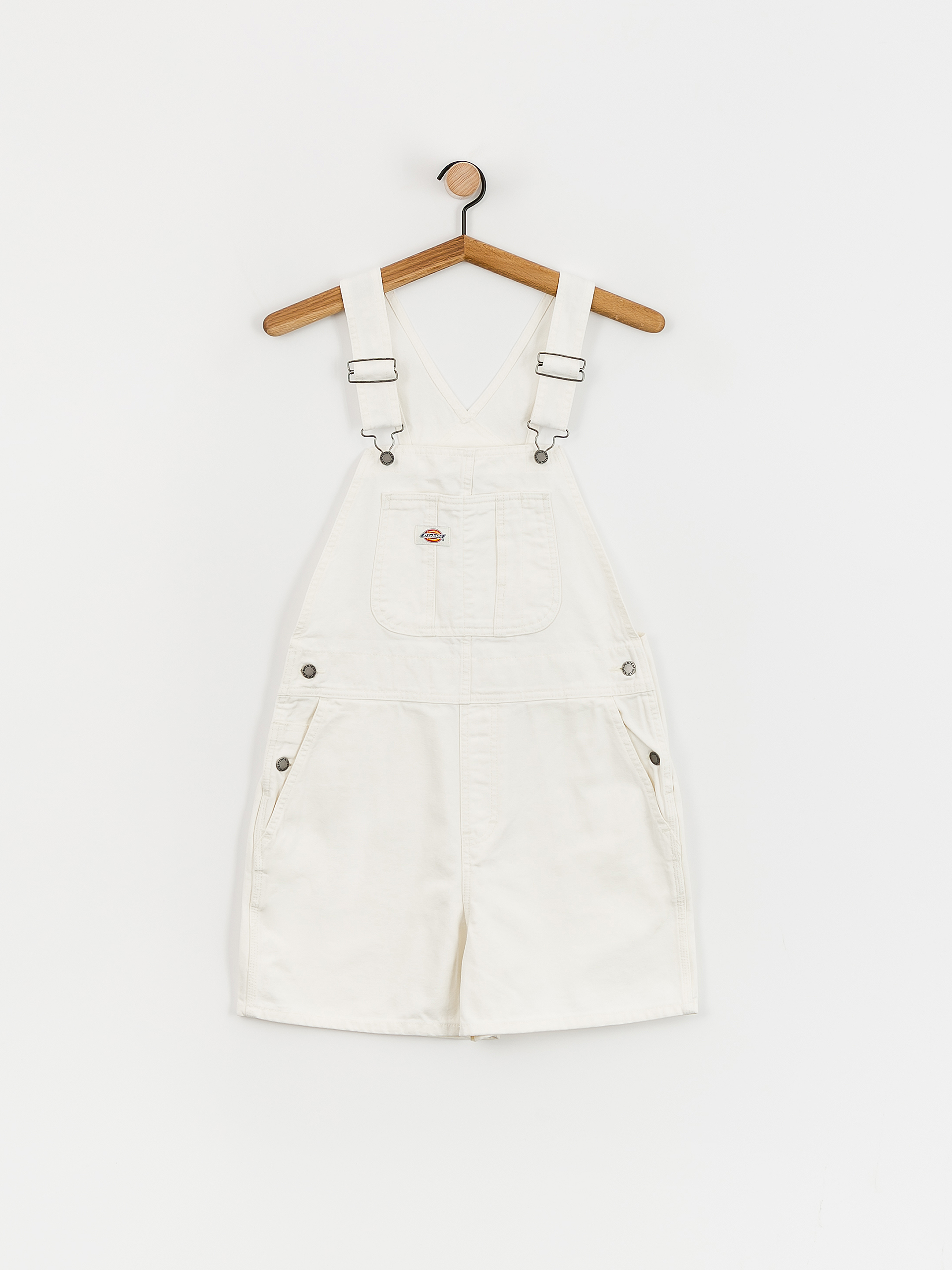 Șort Dickies Duck Canvas Bib Wmn (stone washed cloud)