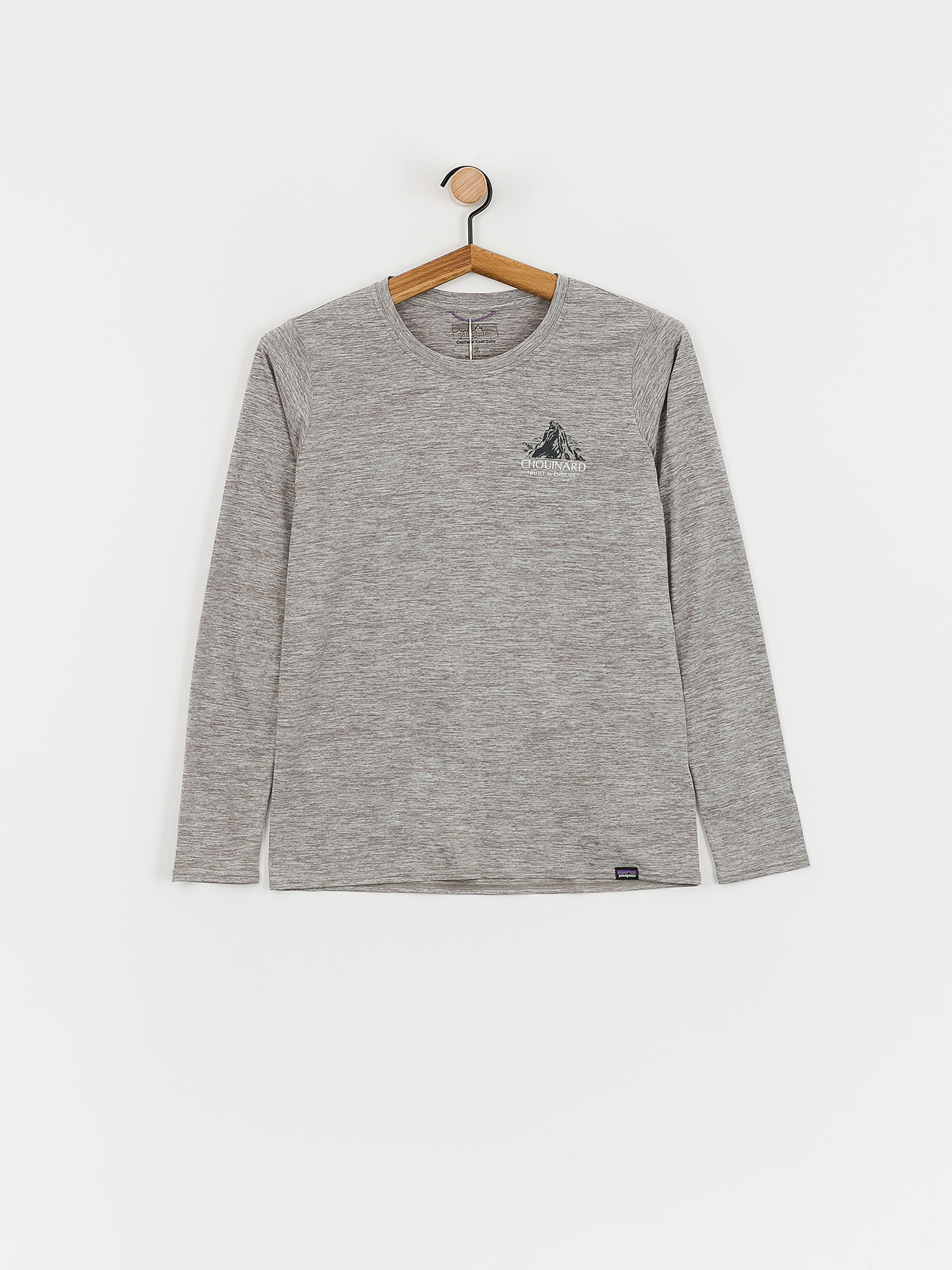Longsleeve Patagonia Cap Cool Daily Graphic Wmn (chouinard crest feather grey)