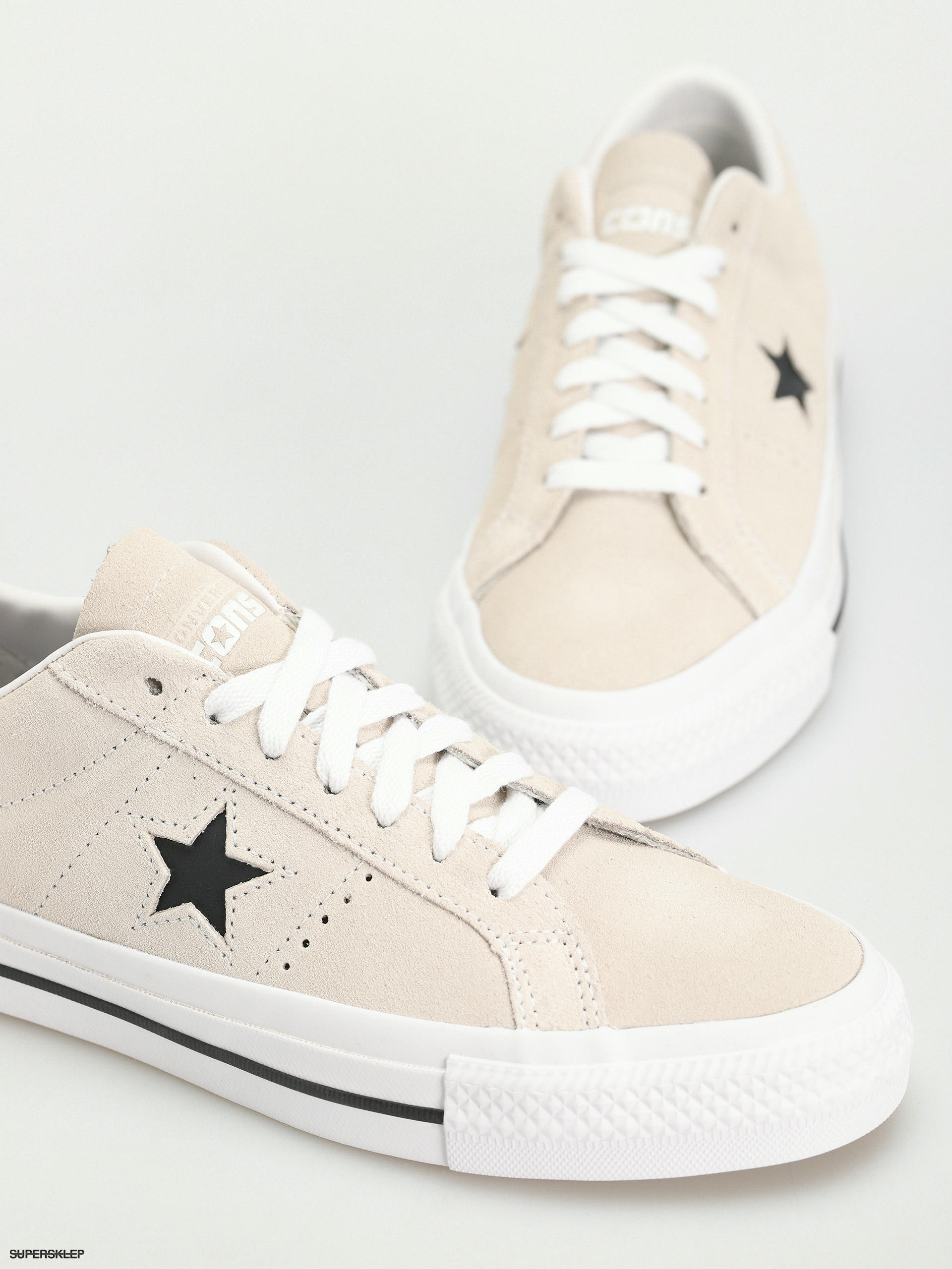 Pantofi Converse One Star Pro (bone)