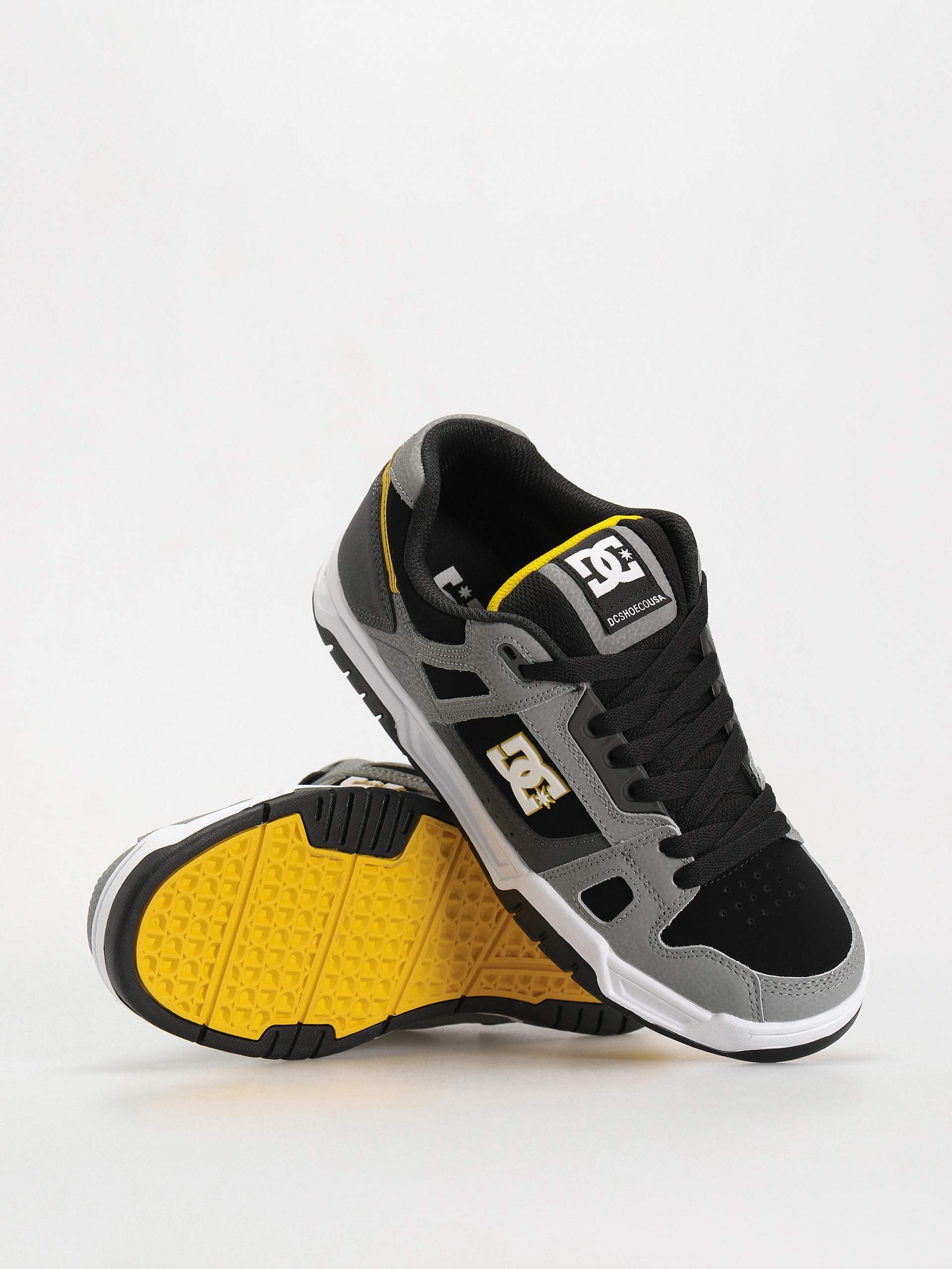 Pantofi DC Stag (grey/yellow)