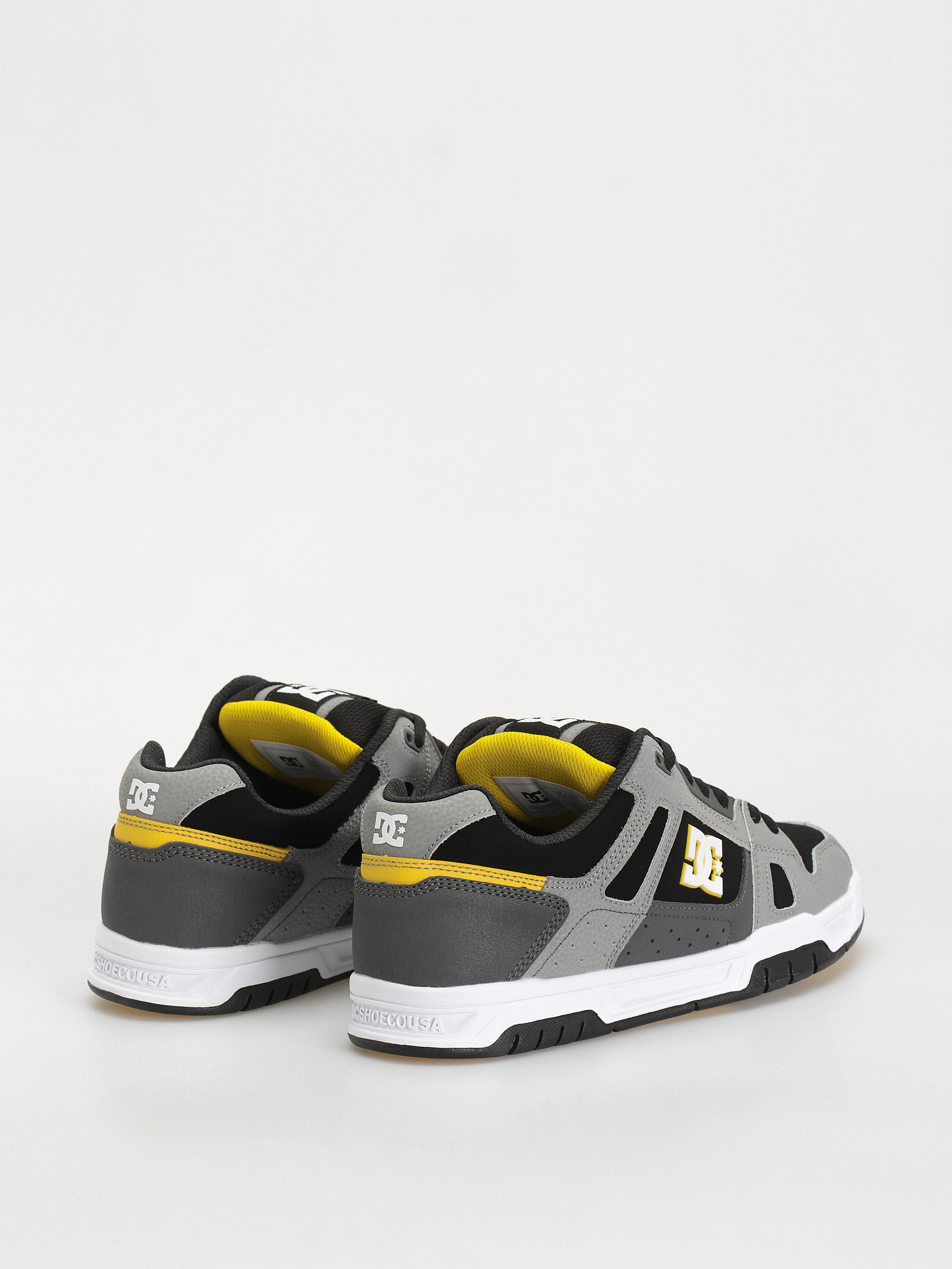 Pantofi DC Stag (grey/yellow)