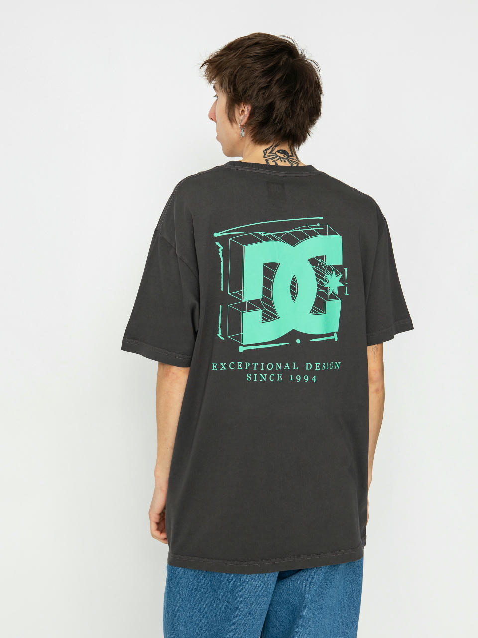 Tricou DC Mid Century (black enzyme wash)