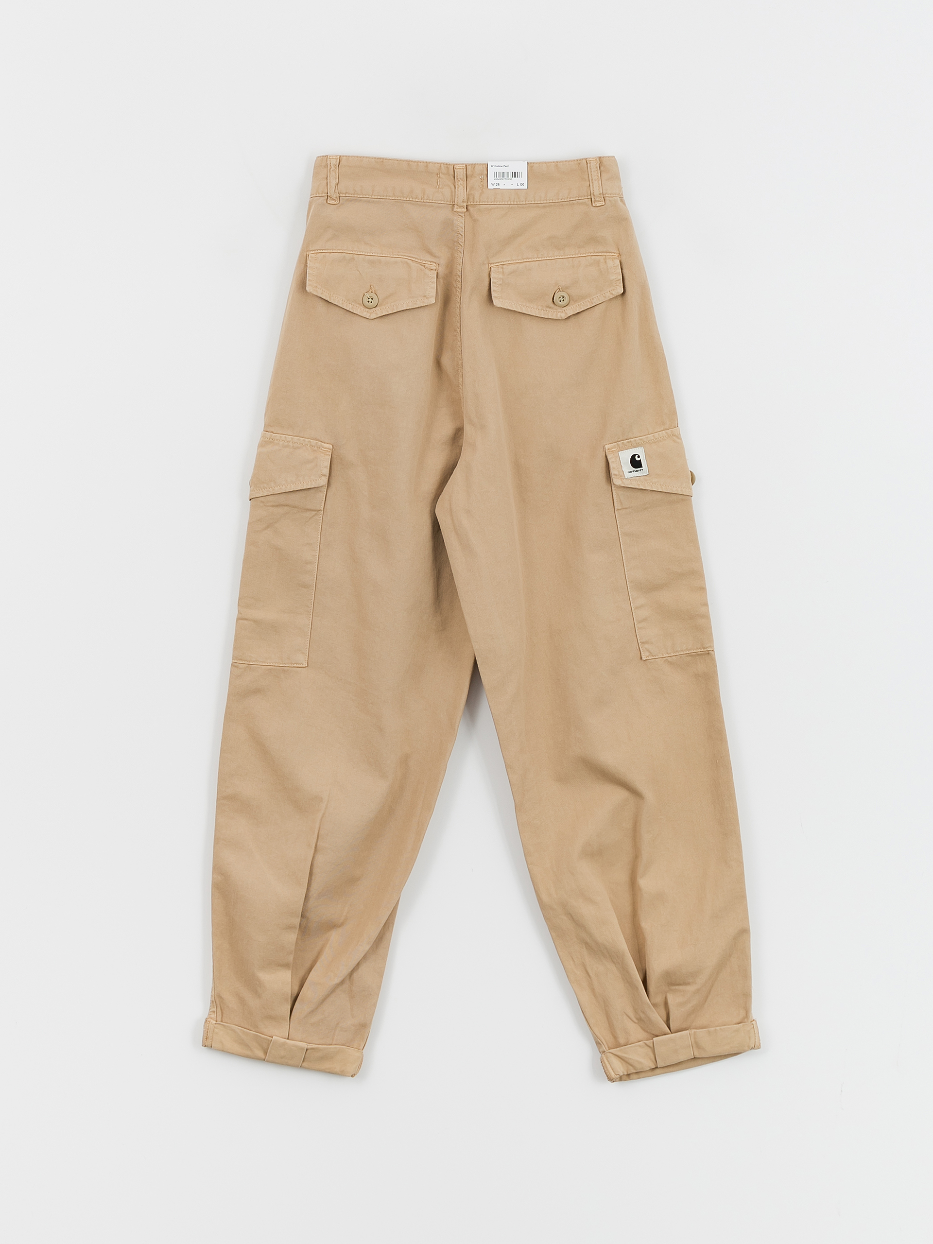 Pantaloni Carhartt WIP Collins Wmn (sable)