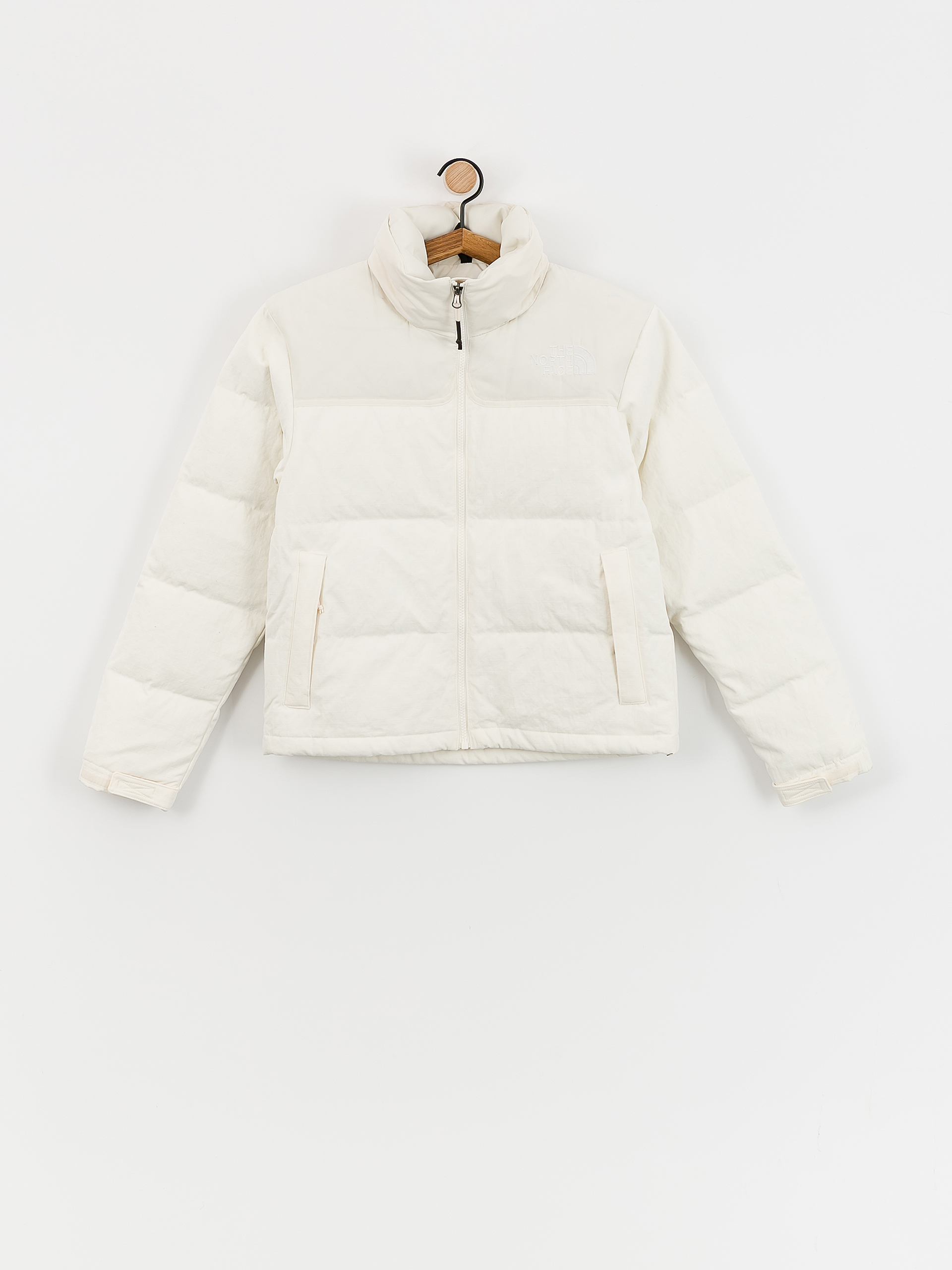 Geacă The North Face 92 Ripstop Nuptse Wmn (white dune)