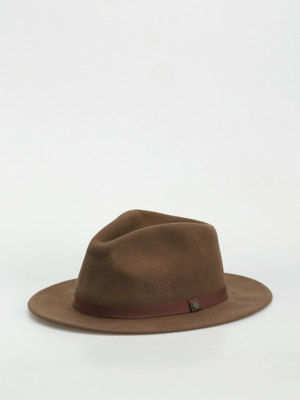 Pălărie Brixton Messer Packable Fedora (dark earth)