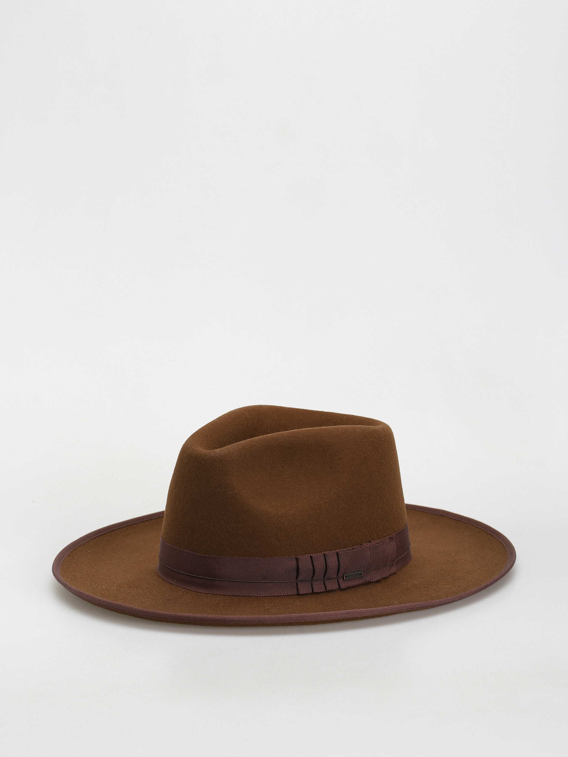 Pu0103lu0103rie Brixton Reno Fedora (coffee/coffee)