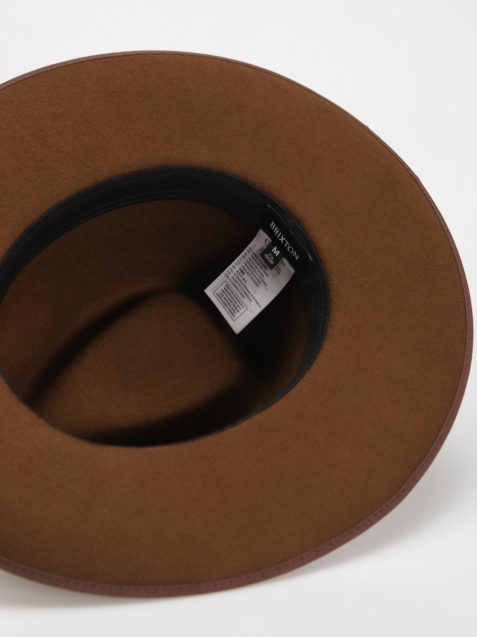 Pălărie Brixton Reno Fedora (coffee/coffee)