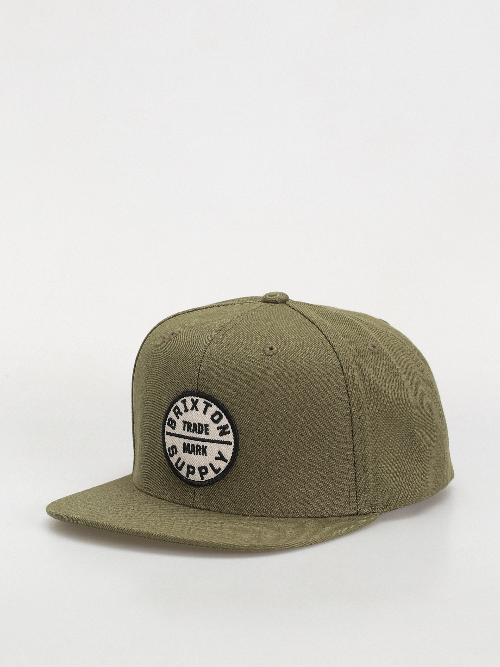 Șapcă Brixton Oath III Snapback (olive surplus/whitecap)