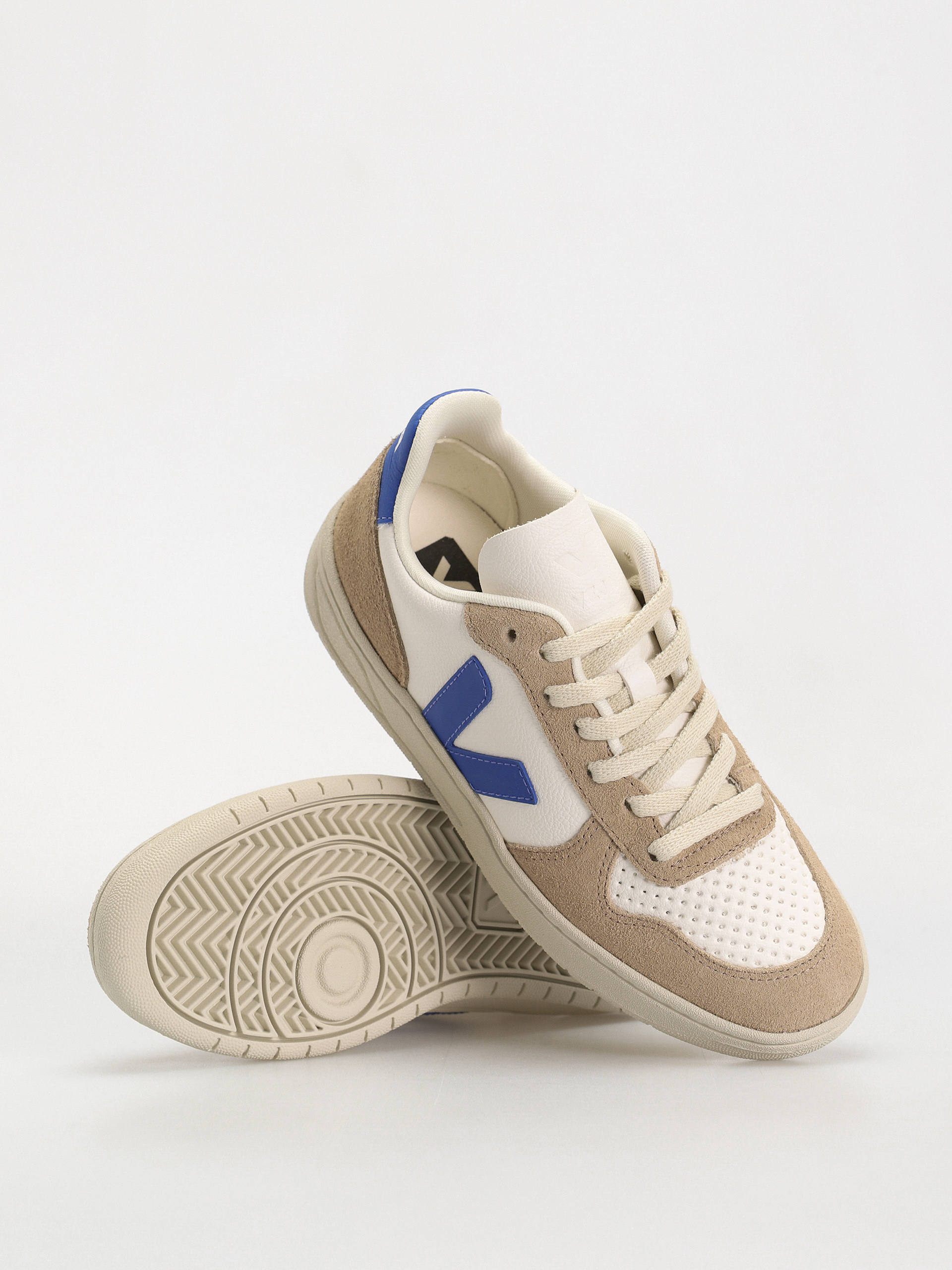 Pantofi Veja V-10 Wmn (extra white paros sahara)
