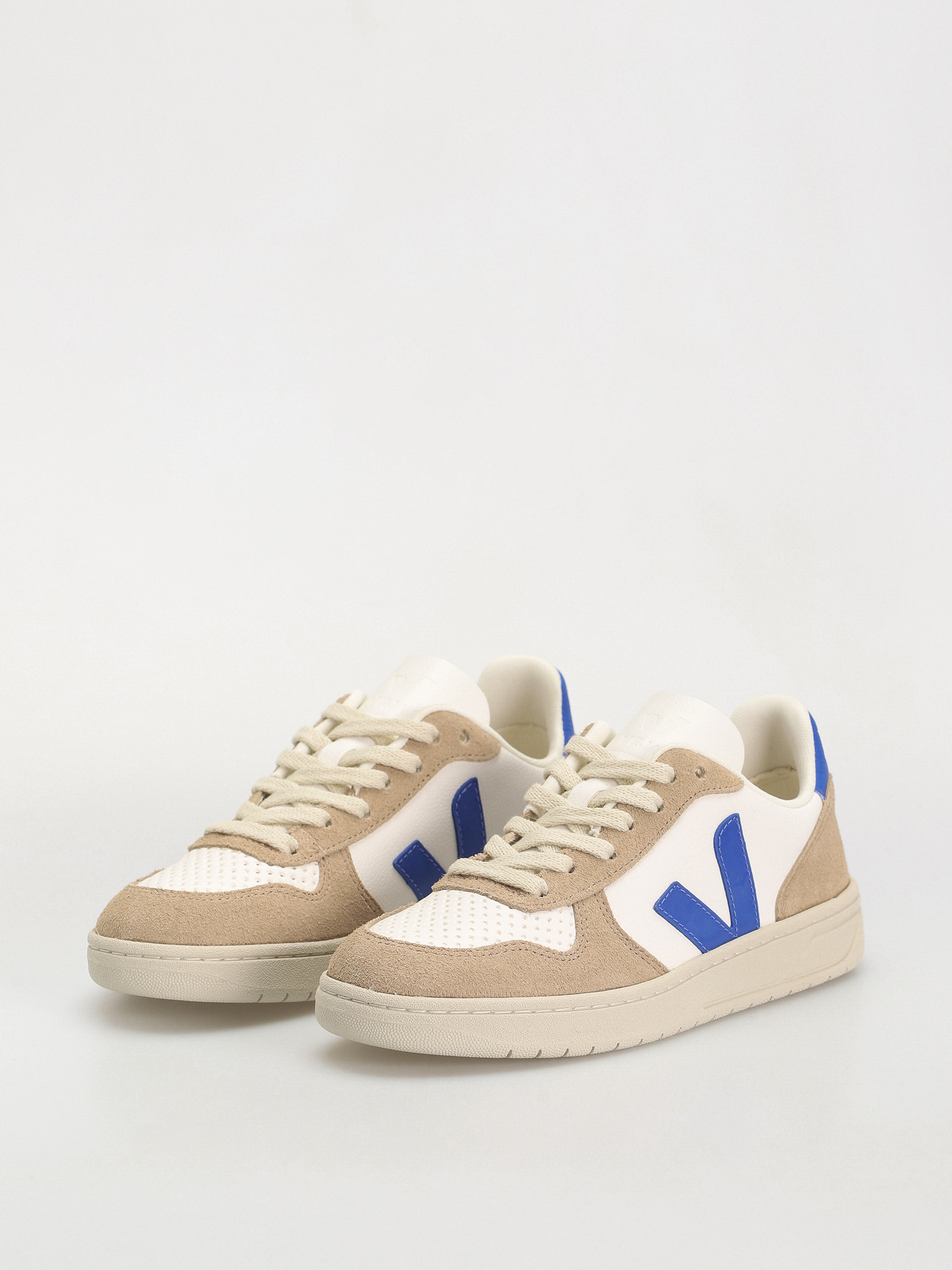 Pantofi Veja V-10 Wmn (extra white paros sahara)