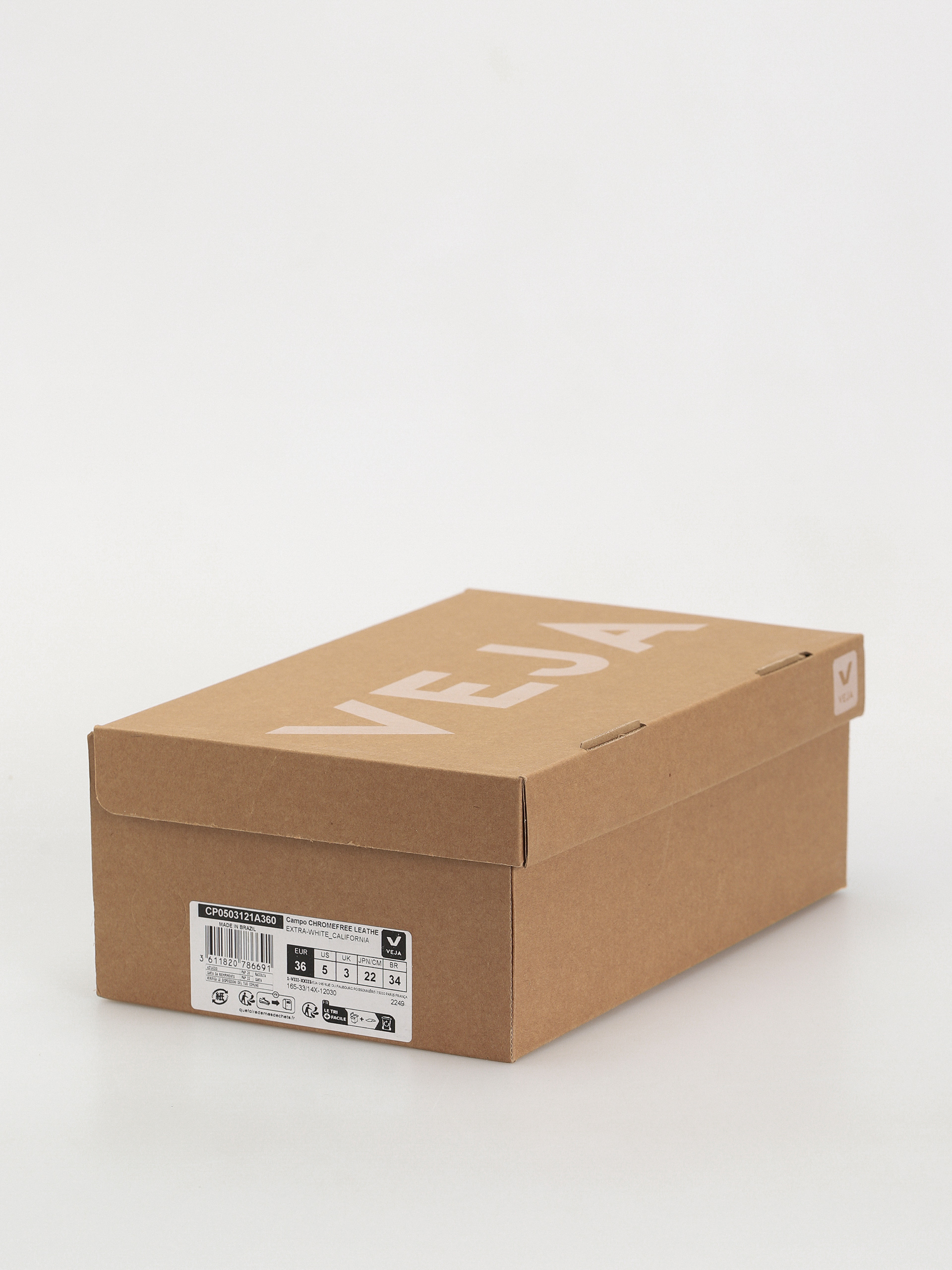 Pantofi Veja Campo Wmn (extra white california)