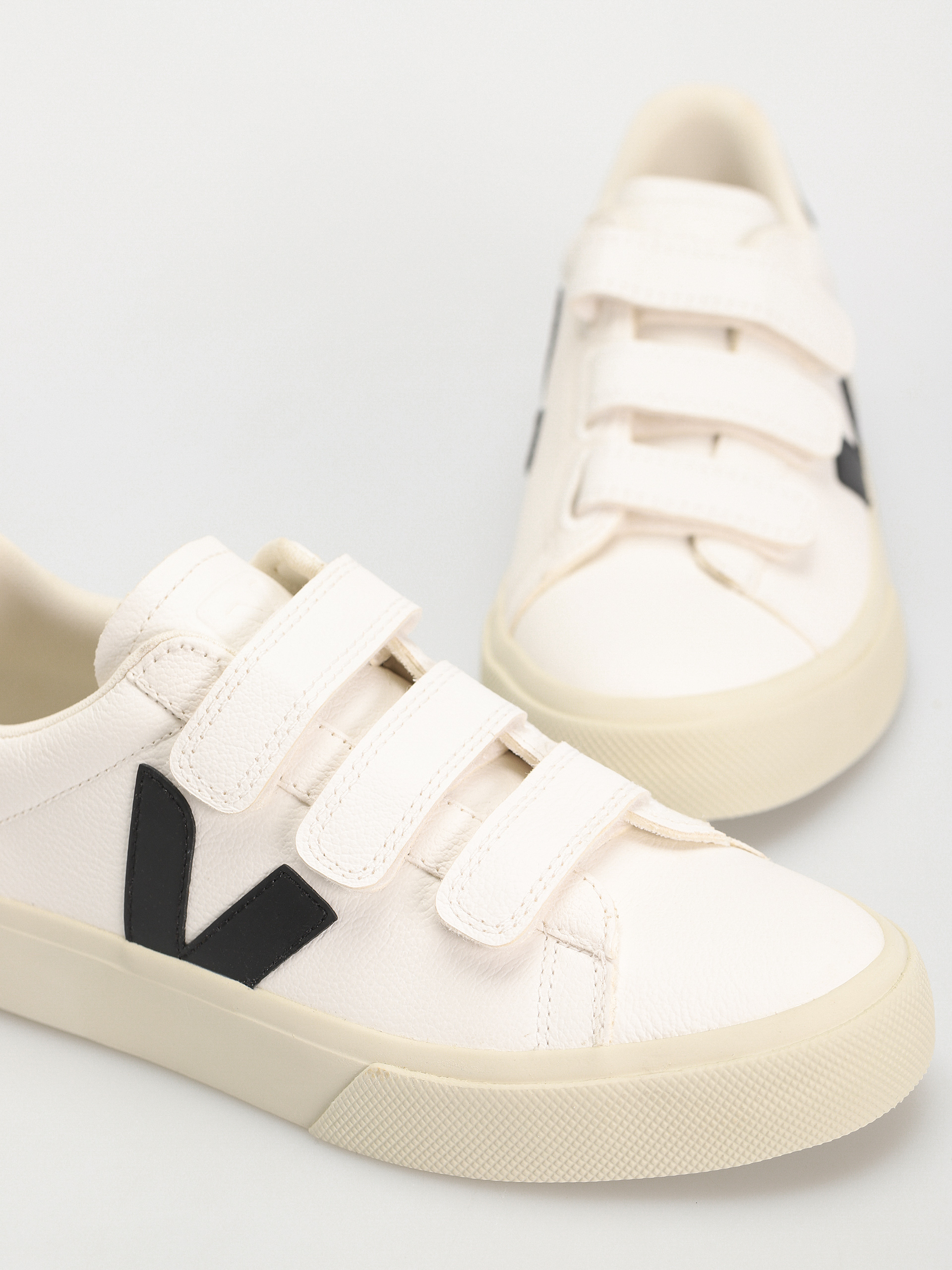 Pantofi Veja Recife Logo Wmn (extra white black)