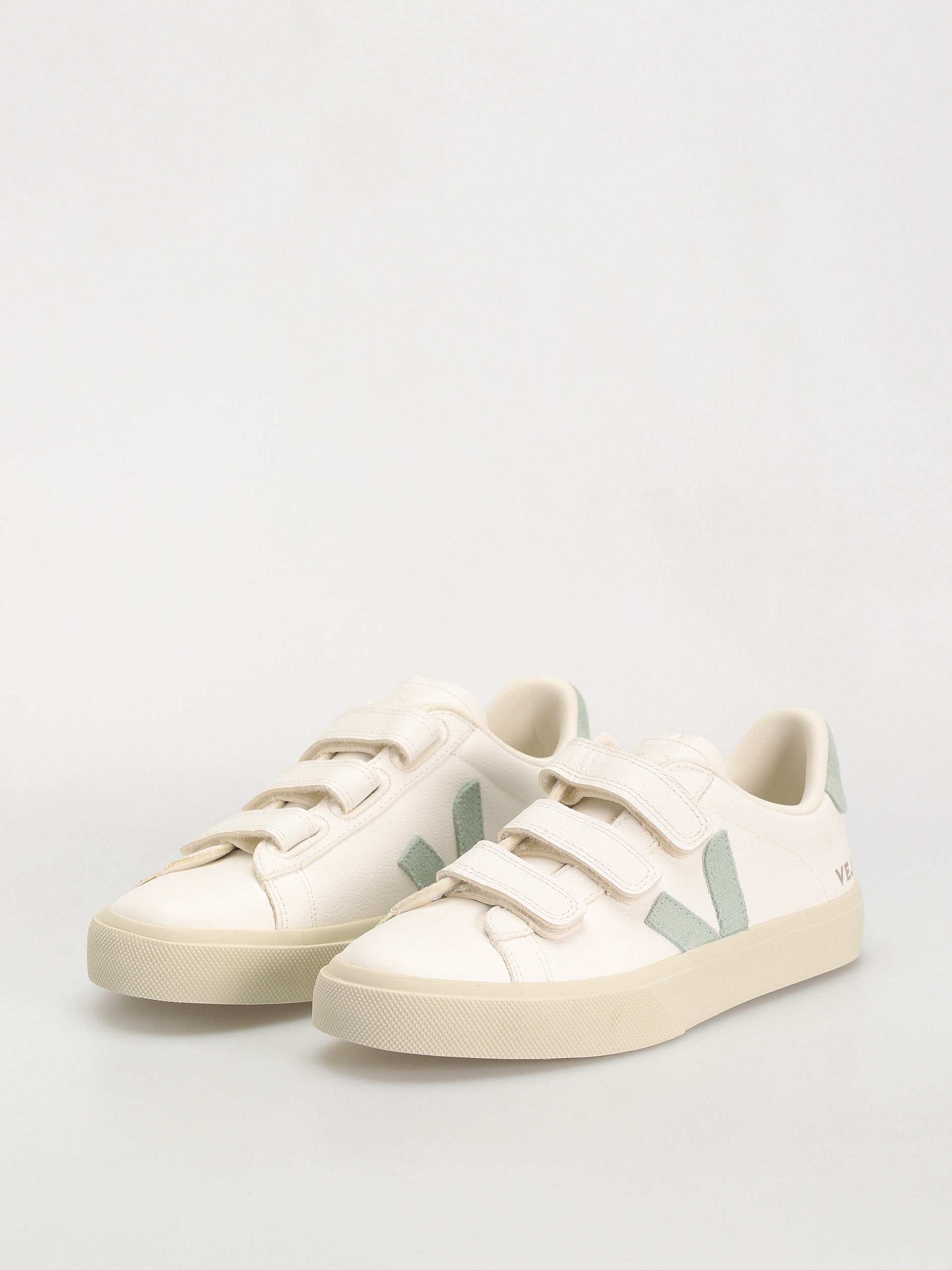 Pantofi Veja Recife Logo Wmn (extra white matcha)