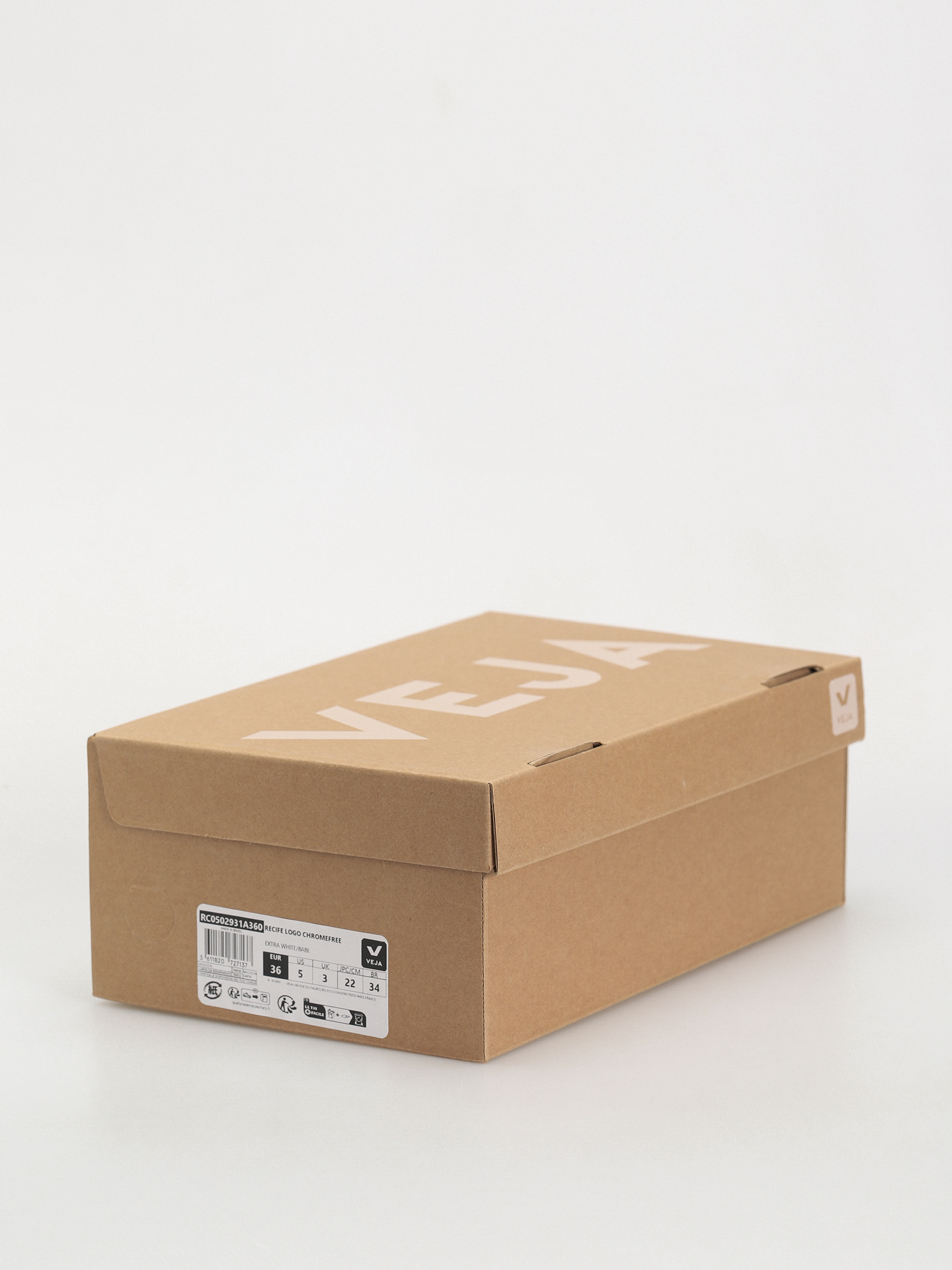 Pantofi Veja Recife Logo Wmn (extra white babe)