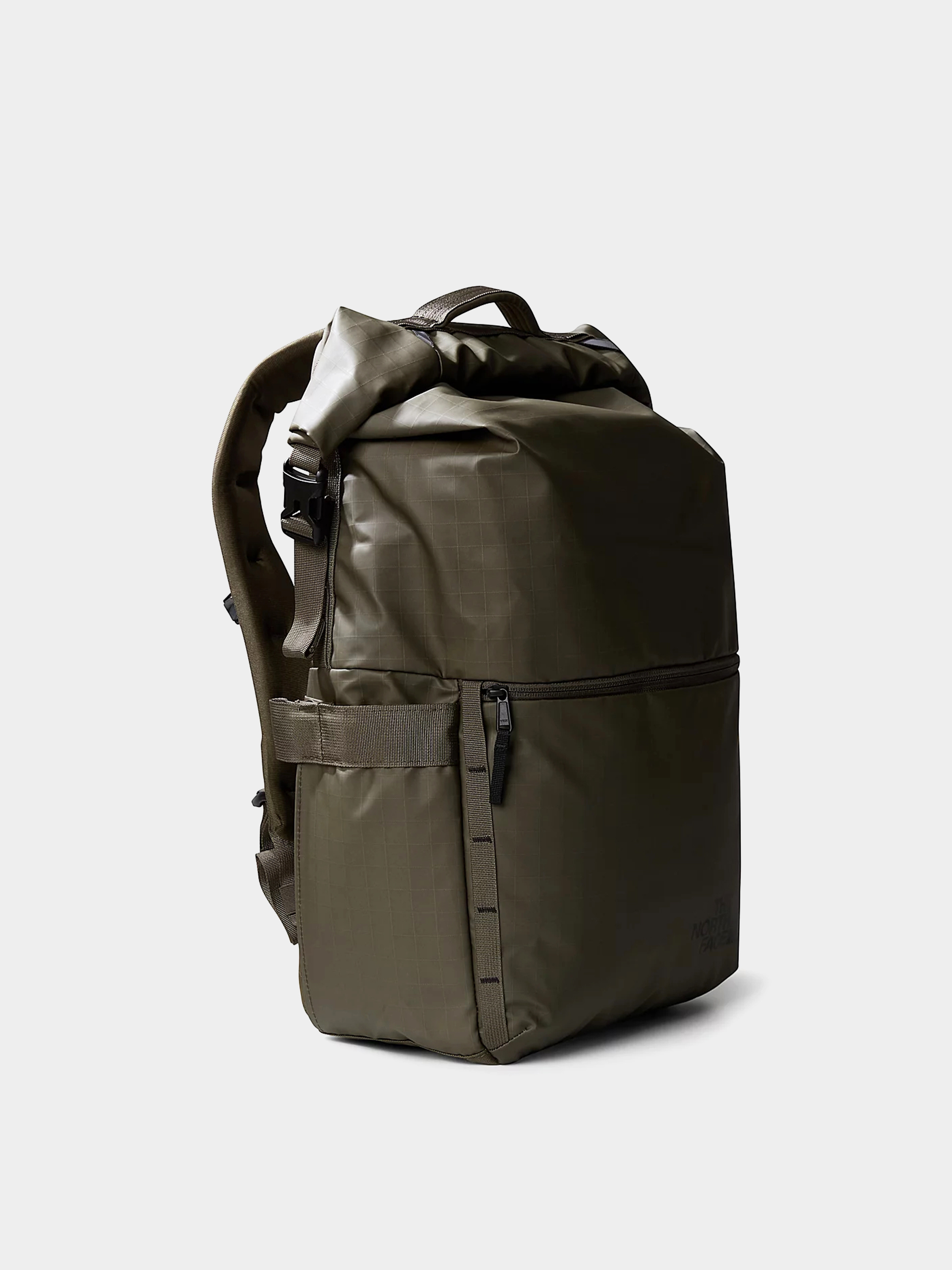 Rucsac The North Face Base Camp Voyager Rolltop (new taupe green/tnf black)