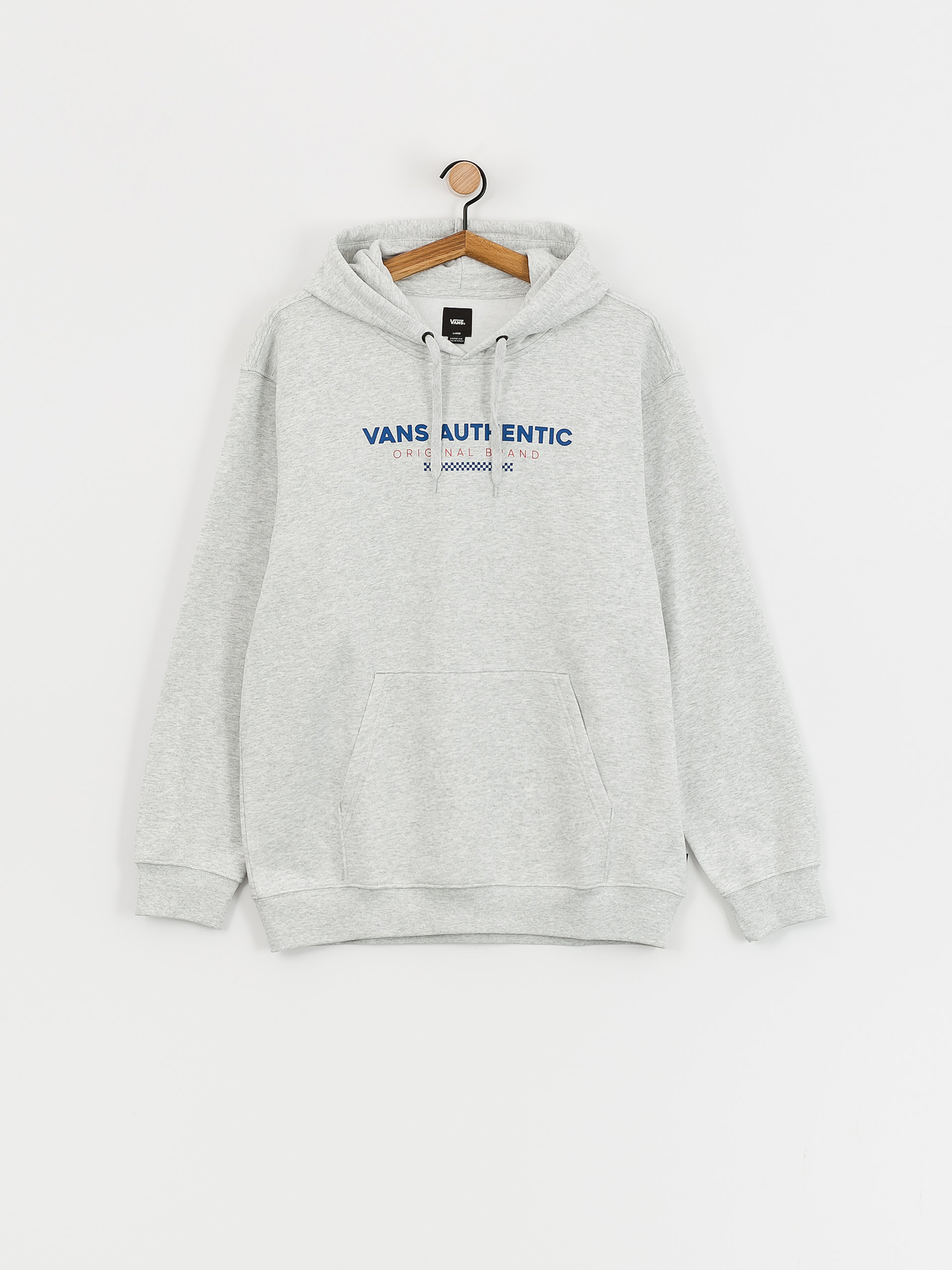 Hanorac cu glugă Vans Vans Sport Loose Fit Fleece HD (light grey heather)