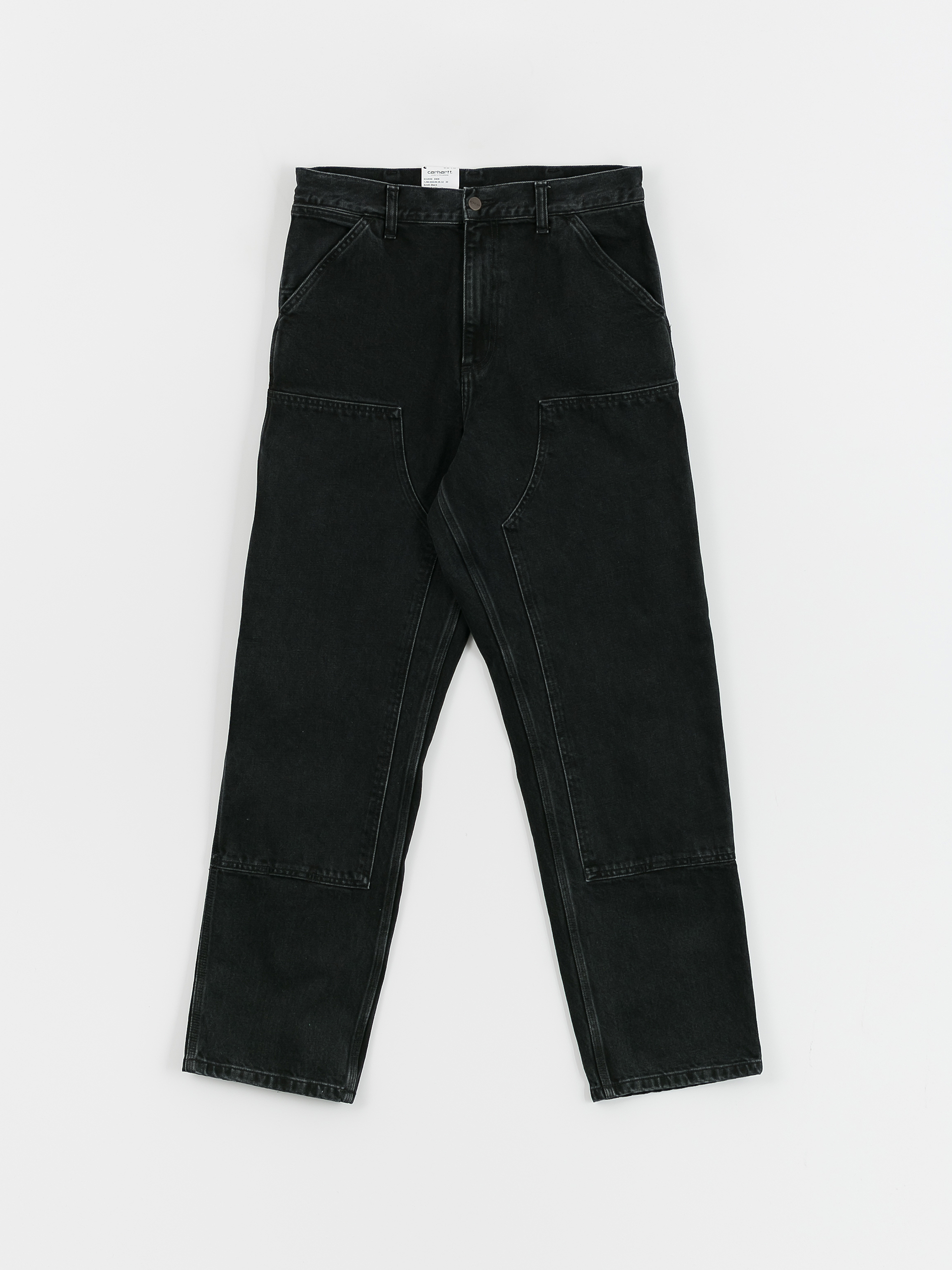 Pantaloni Carhartt WIP Double Knee (black)