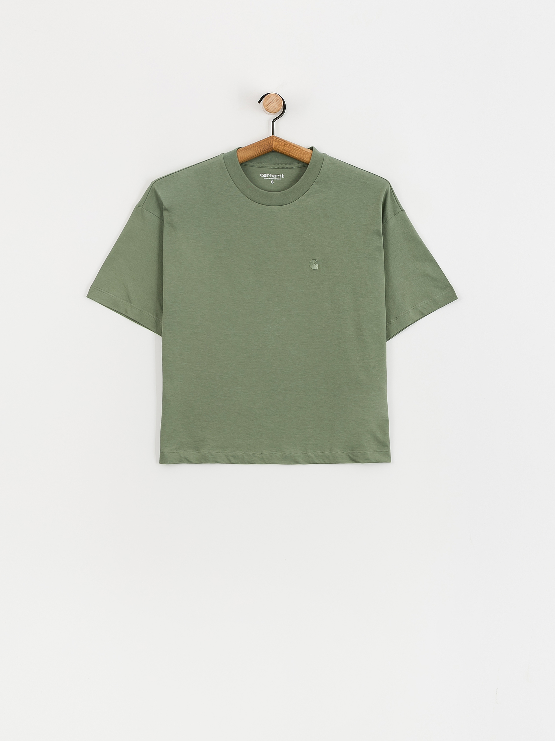 Tricou Carhartt WIP Chester Wmn (park)
