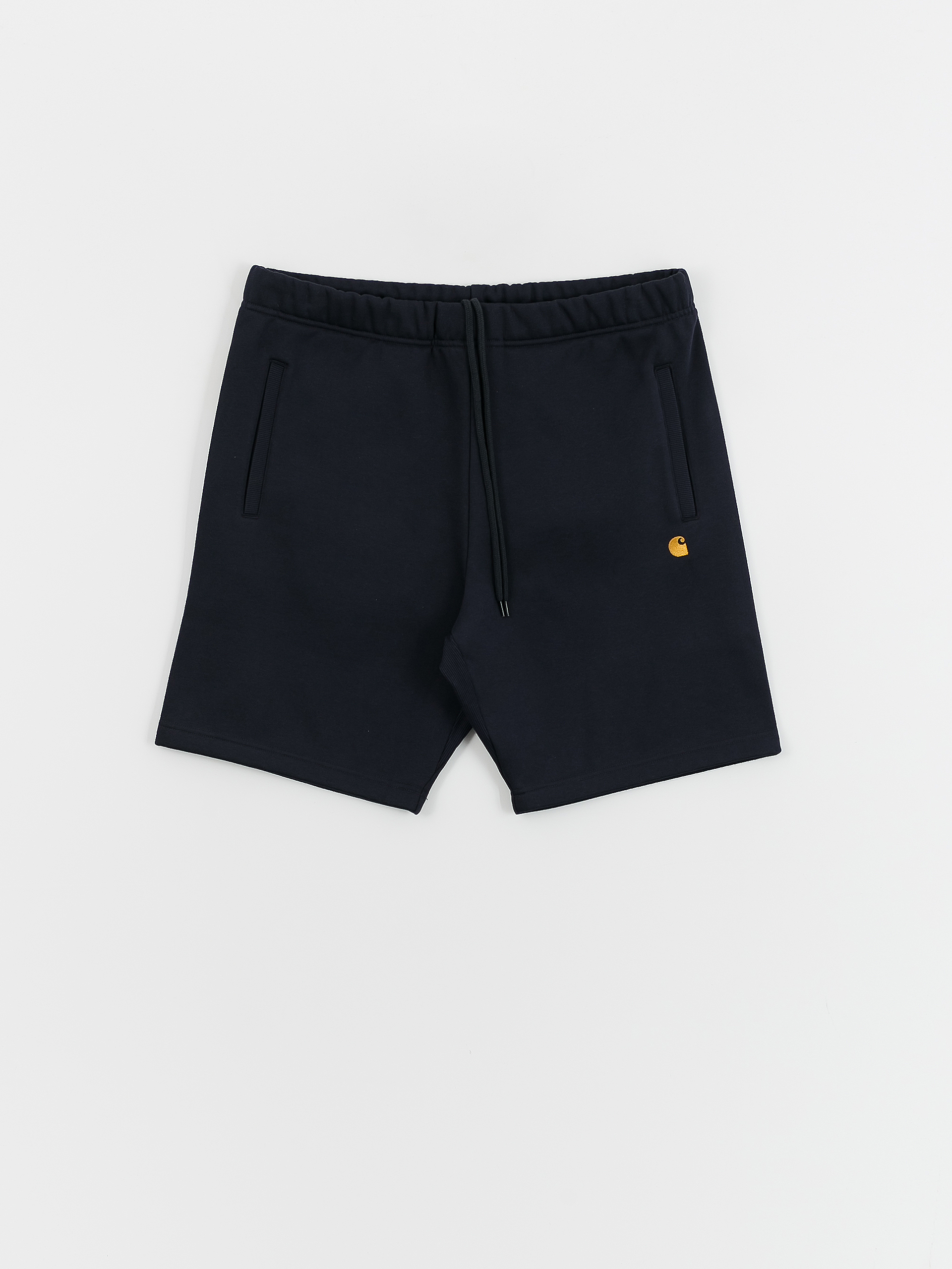 Șort Carhartt WIP Chase (dark navy/gold)