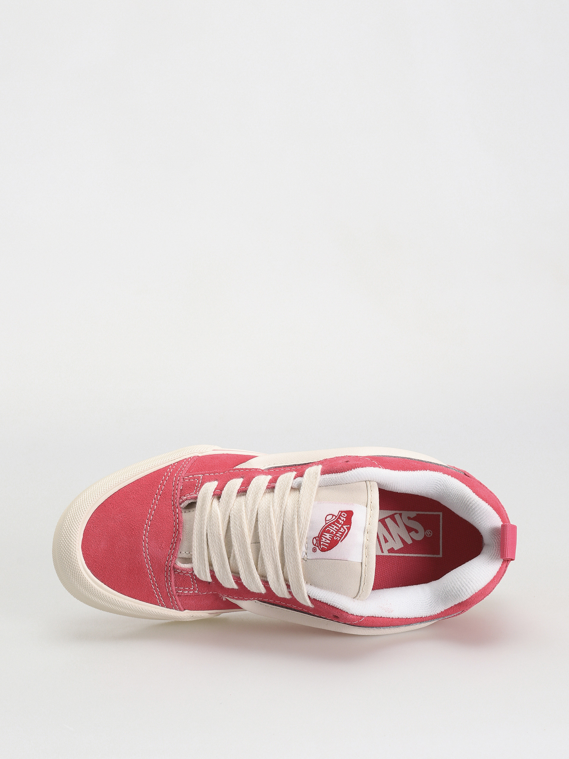 Pantofi Vans Knu Skool (retro color pink/true white)