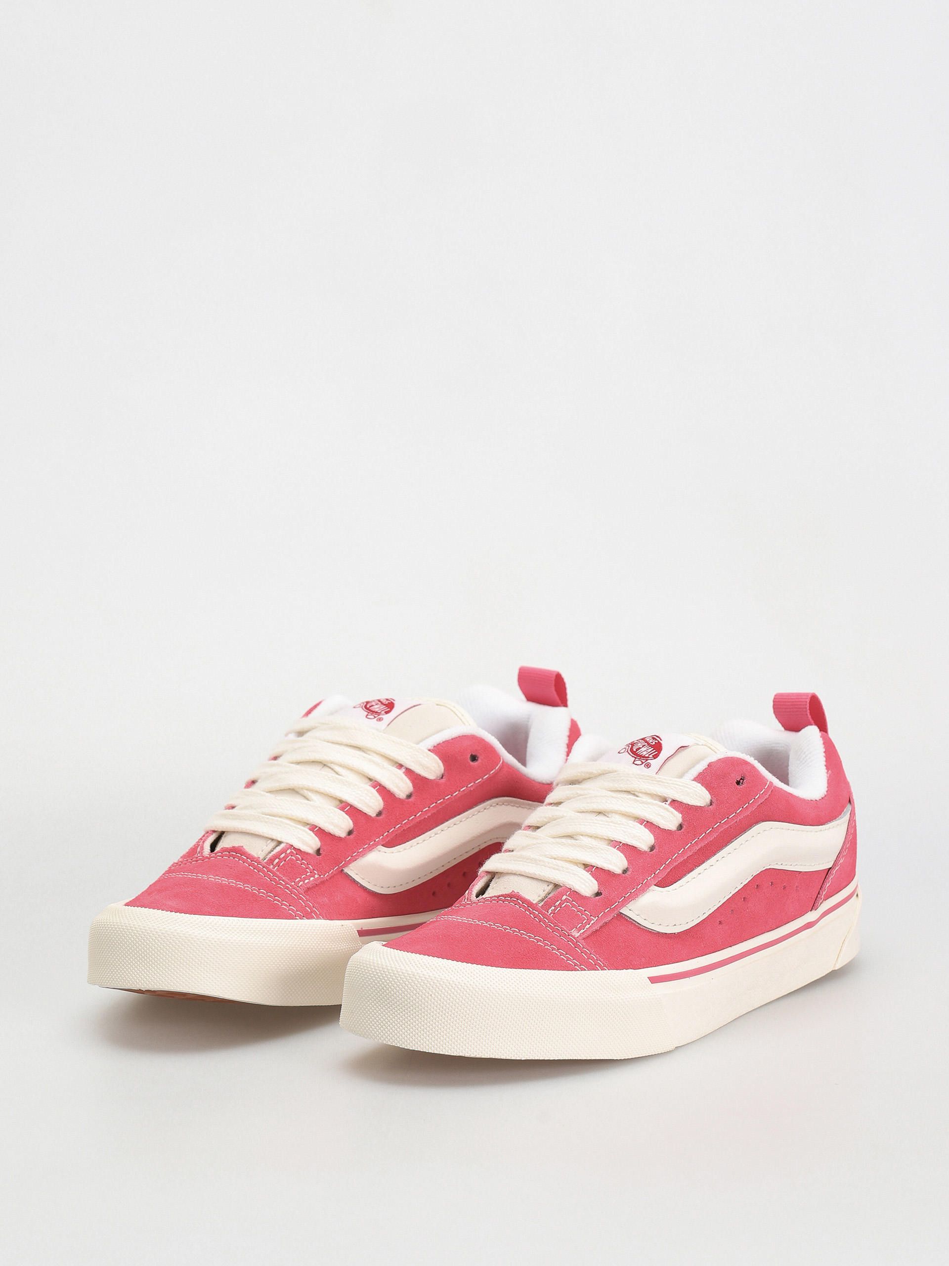 Pantofi Vans Knu Skool (retro color pink/true white)