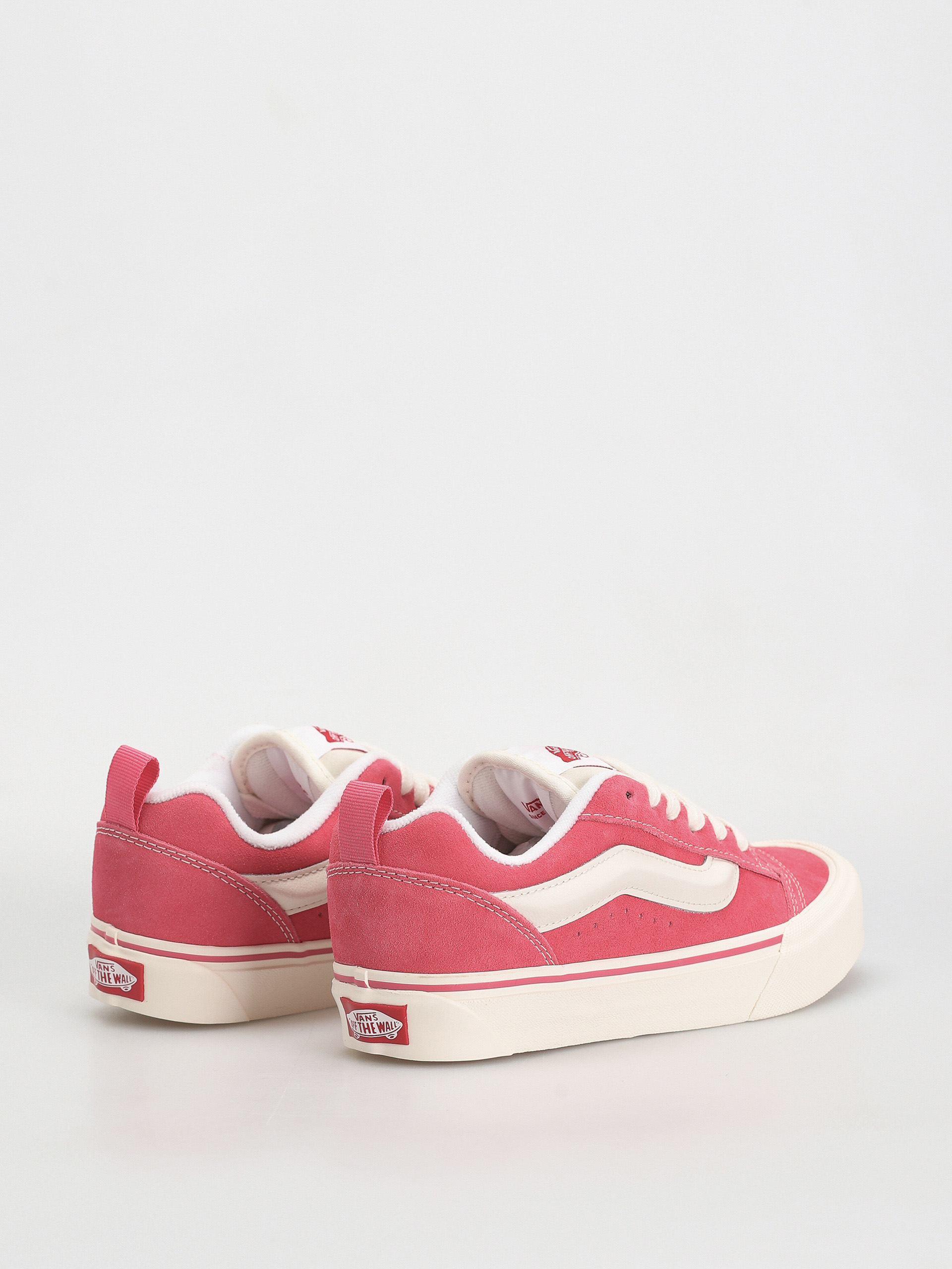 Pantofi Vans Knu Skool (retro color pink/true white)