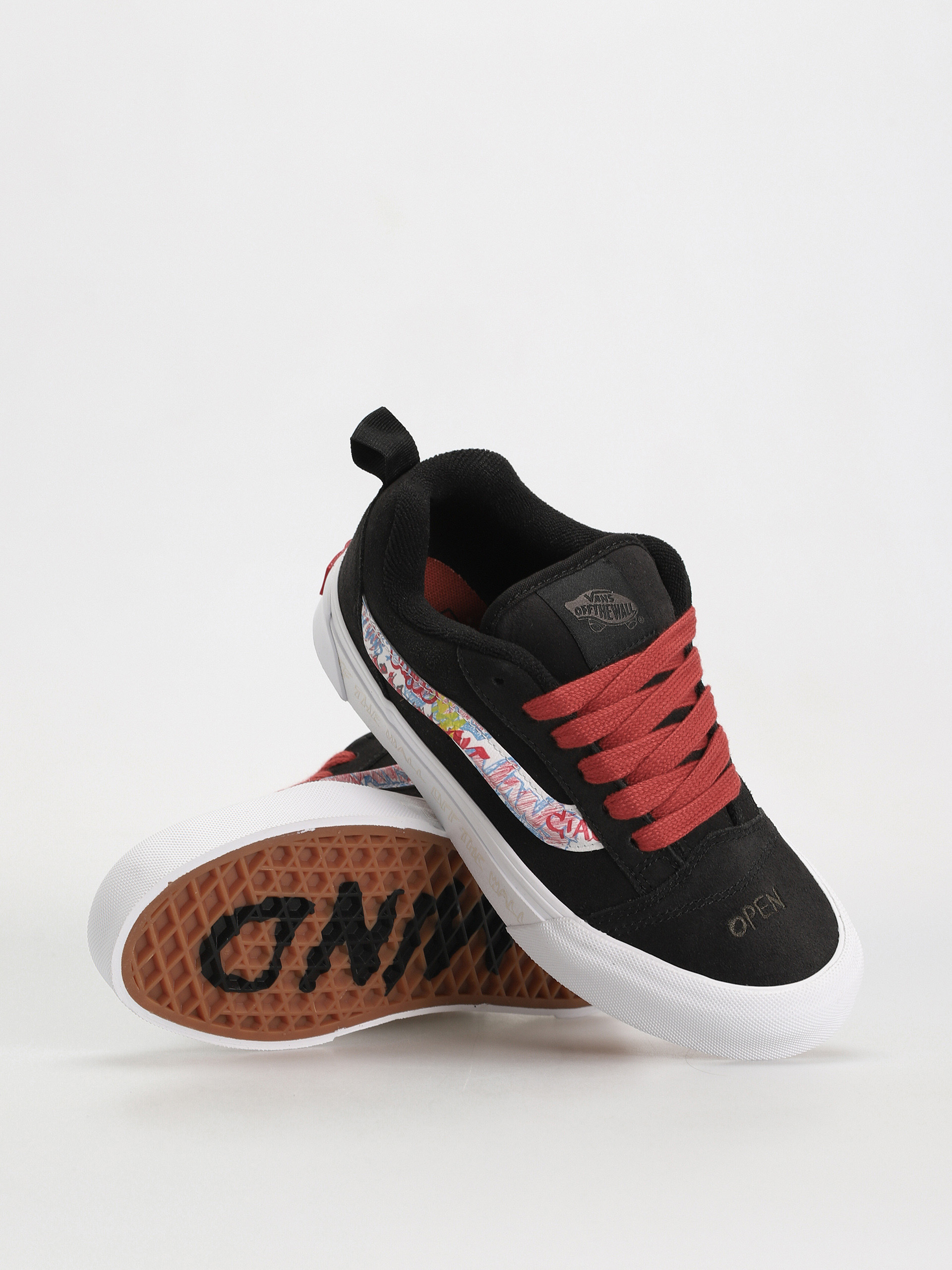Pantofi Vans Knu Skool - negru (black multi)